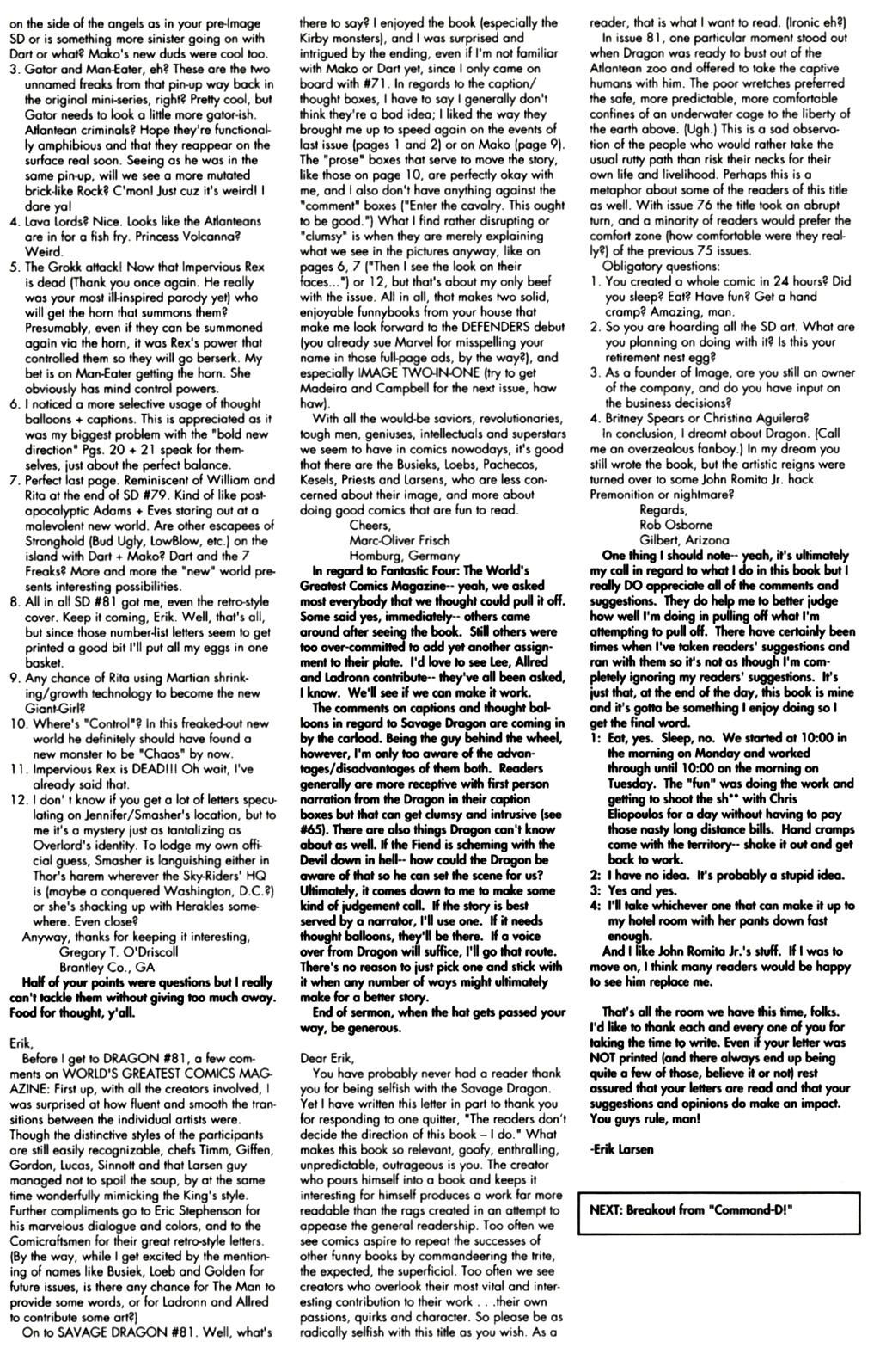 Read online The Savage Dragon (1993) comic -  Issue #83 - 28