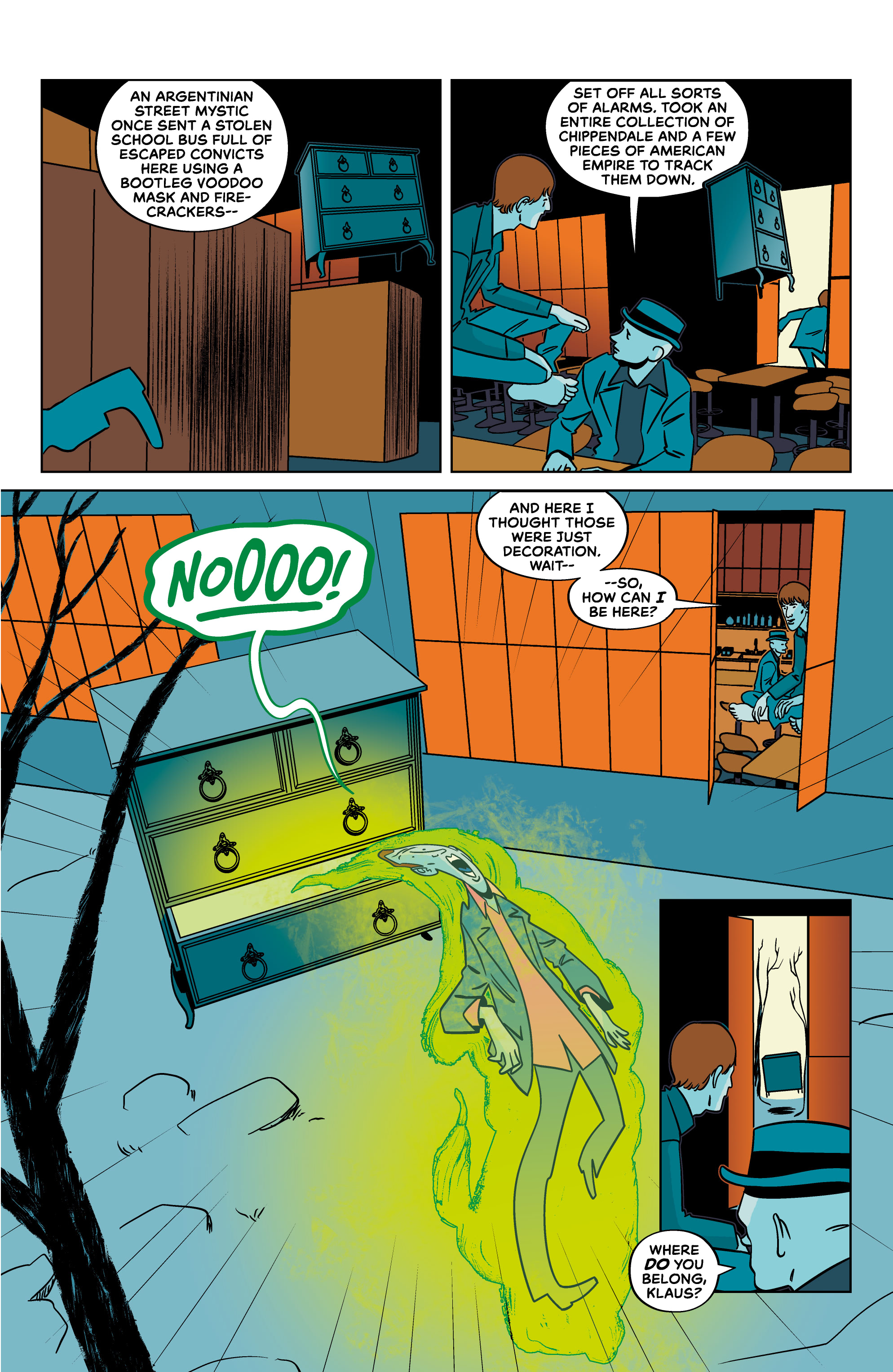 Read online Tales from the Umbrella Academy: You Look Like Death comic -  Issue #4 - 5