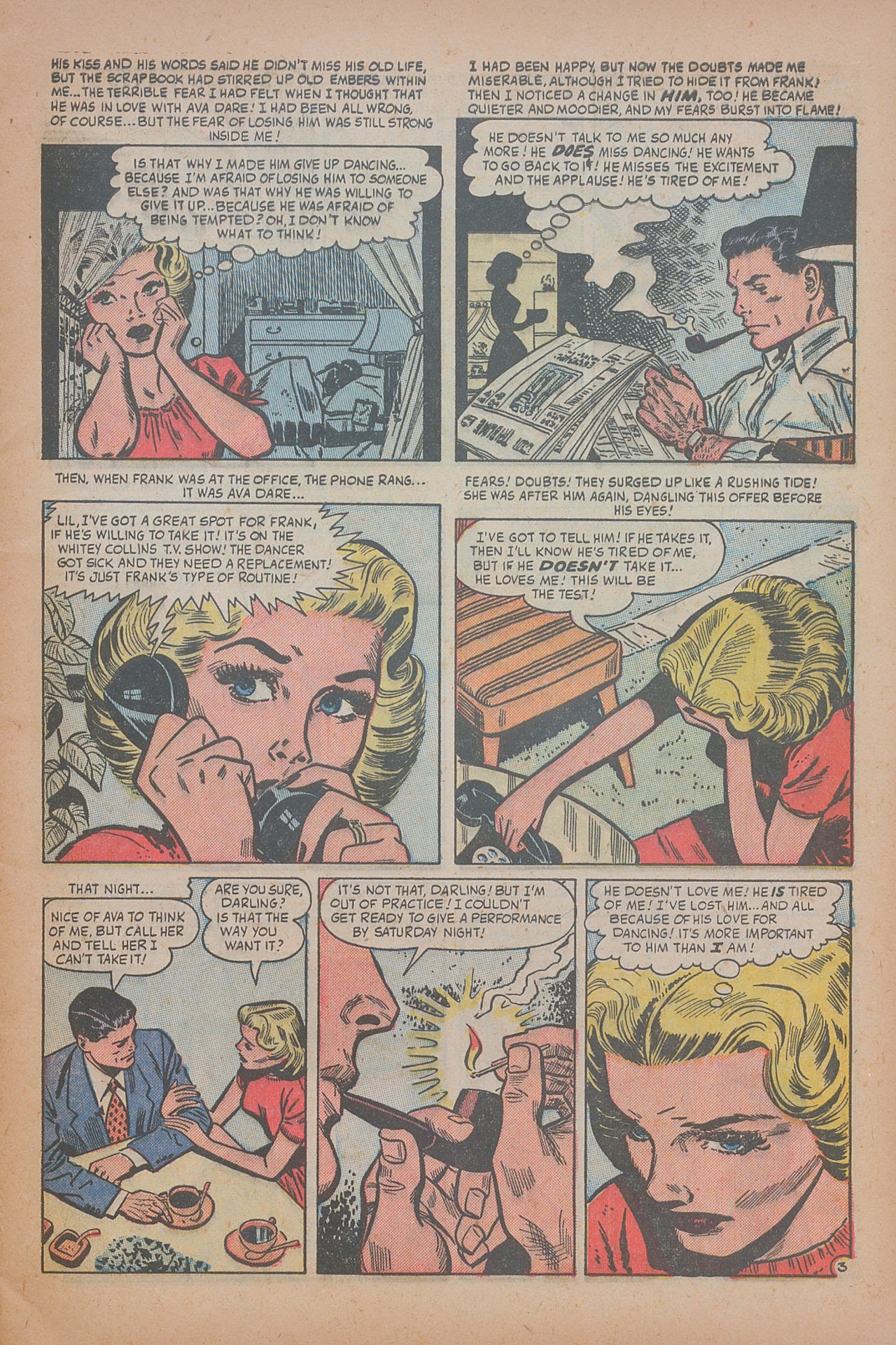 Read online Love Romances comic -  Issue #42 - 5