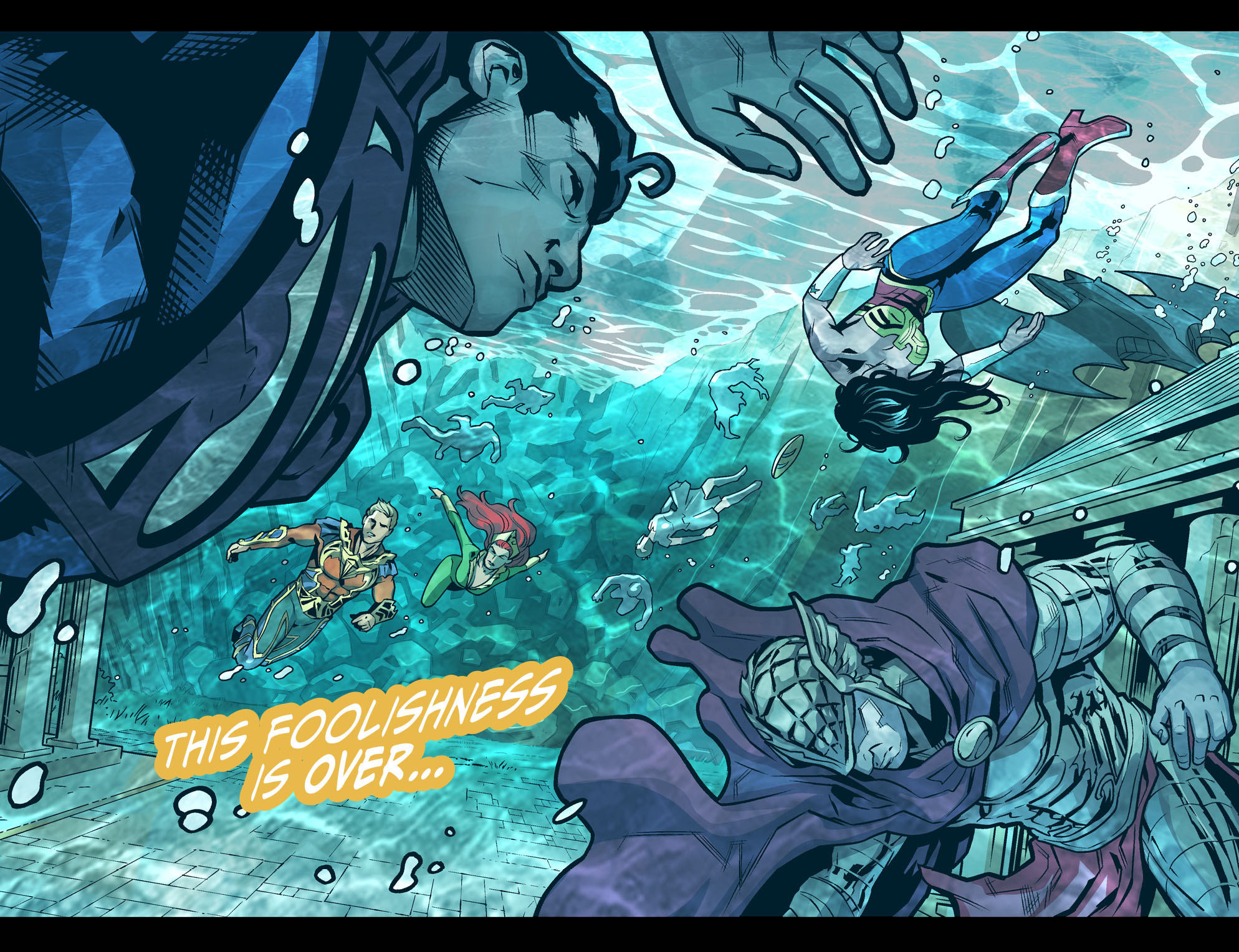 Read online Injustice: Gods Among Us Year Four comic -  Issue #20 - 15