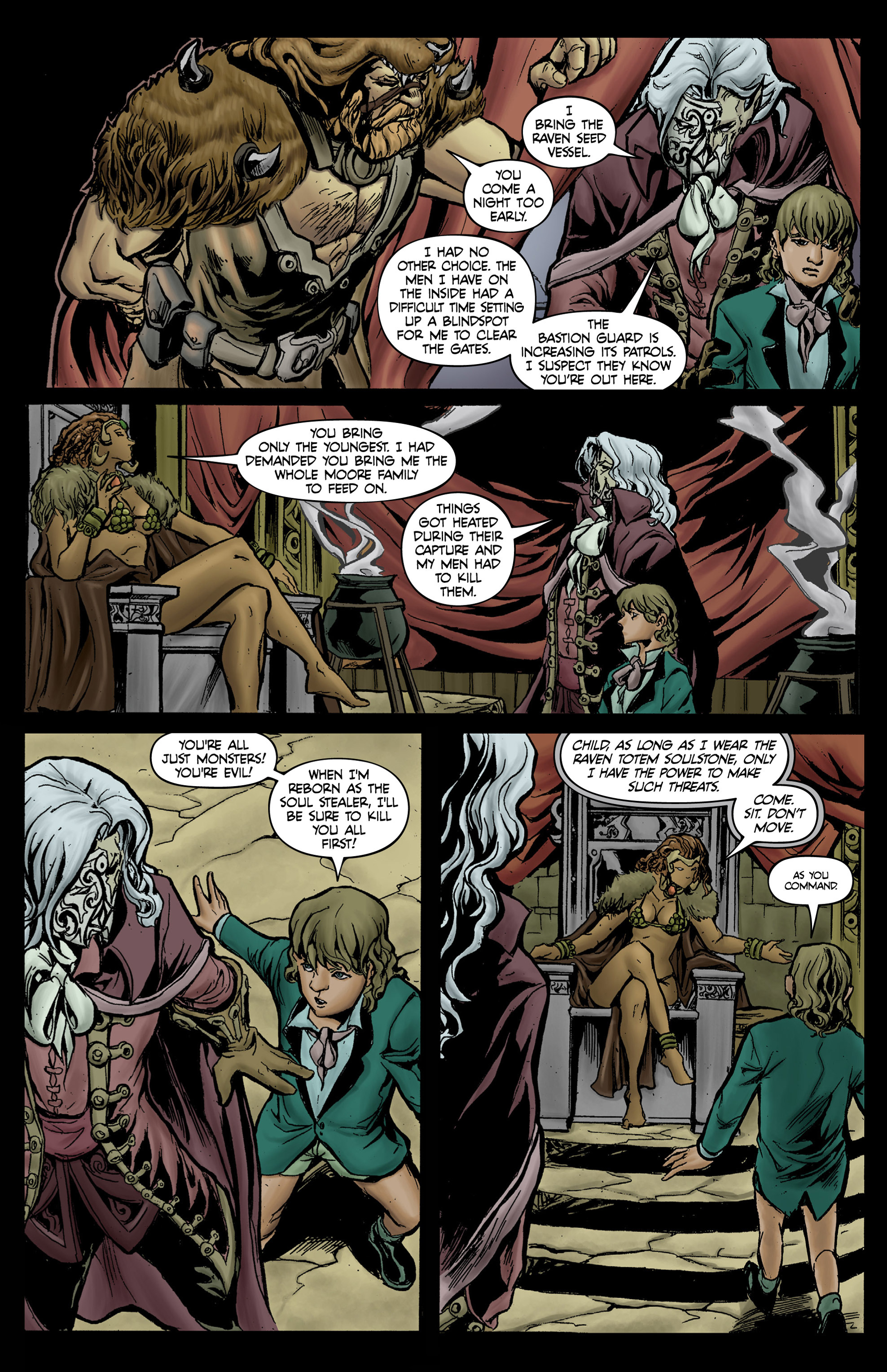 Read online Raven Nevermore comic -  Issue #6 - 22