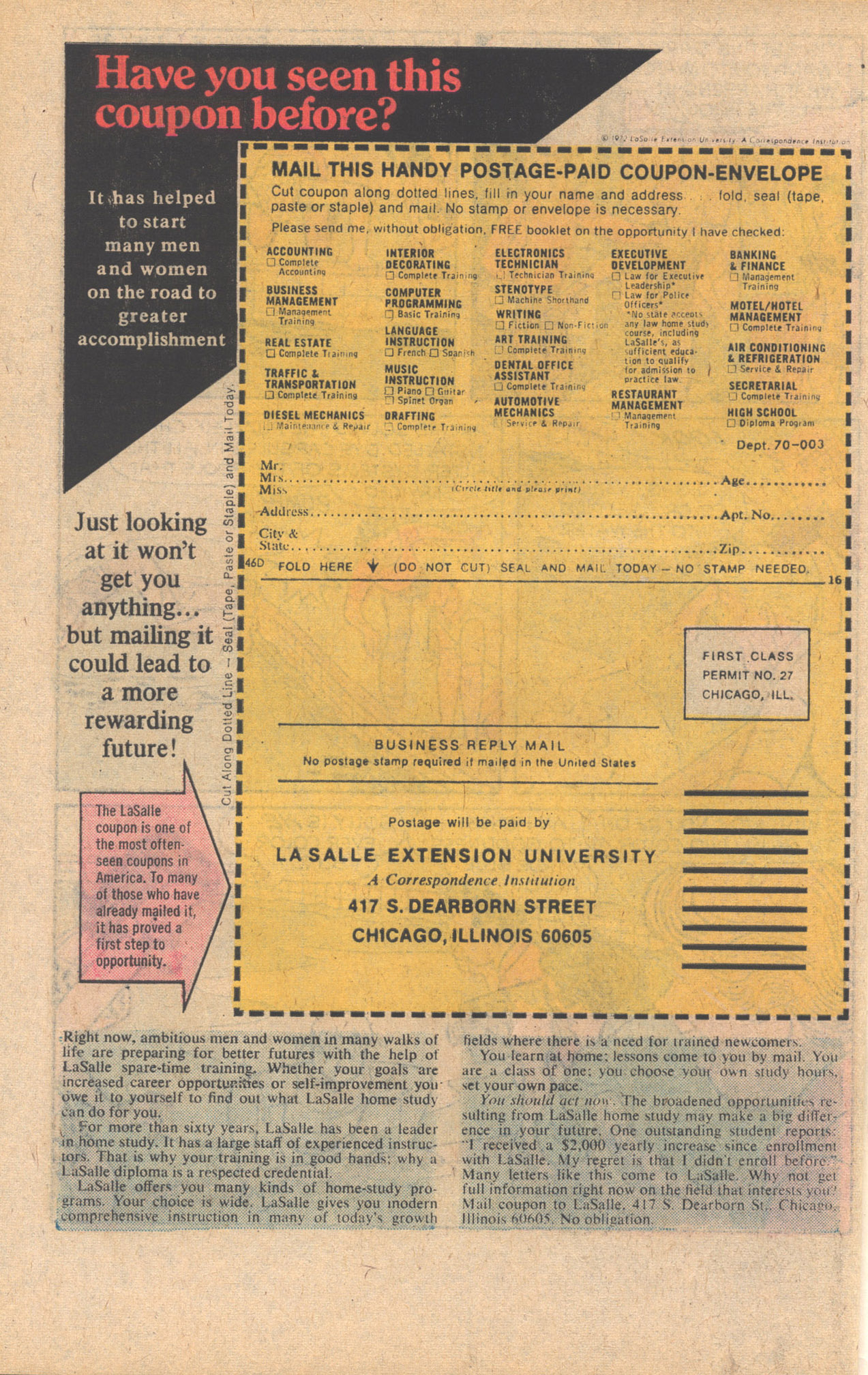 Read online Archie at Riverdale High (1972) comic -  Issue #28 - 34