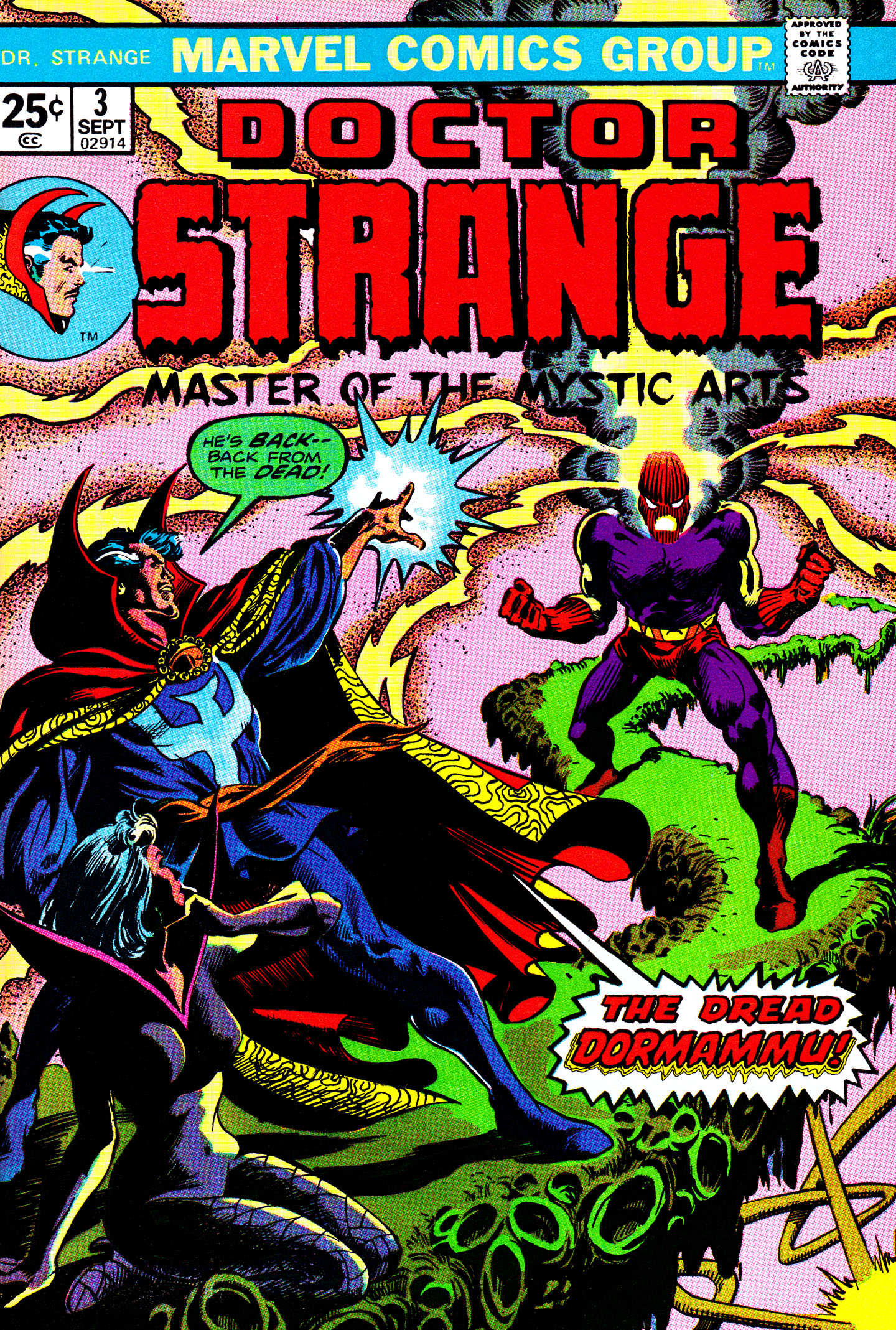 Read online Doctor Strange (1974) comic -  Issue #3 - 1