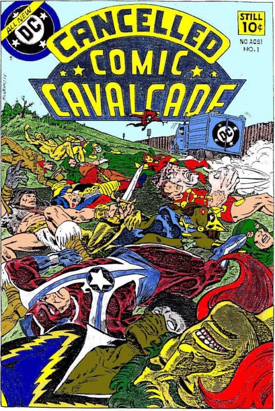 Read online Cancelled Comic Cavalcade comic -  Issue #1 - 1