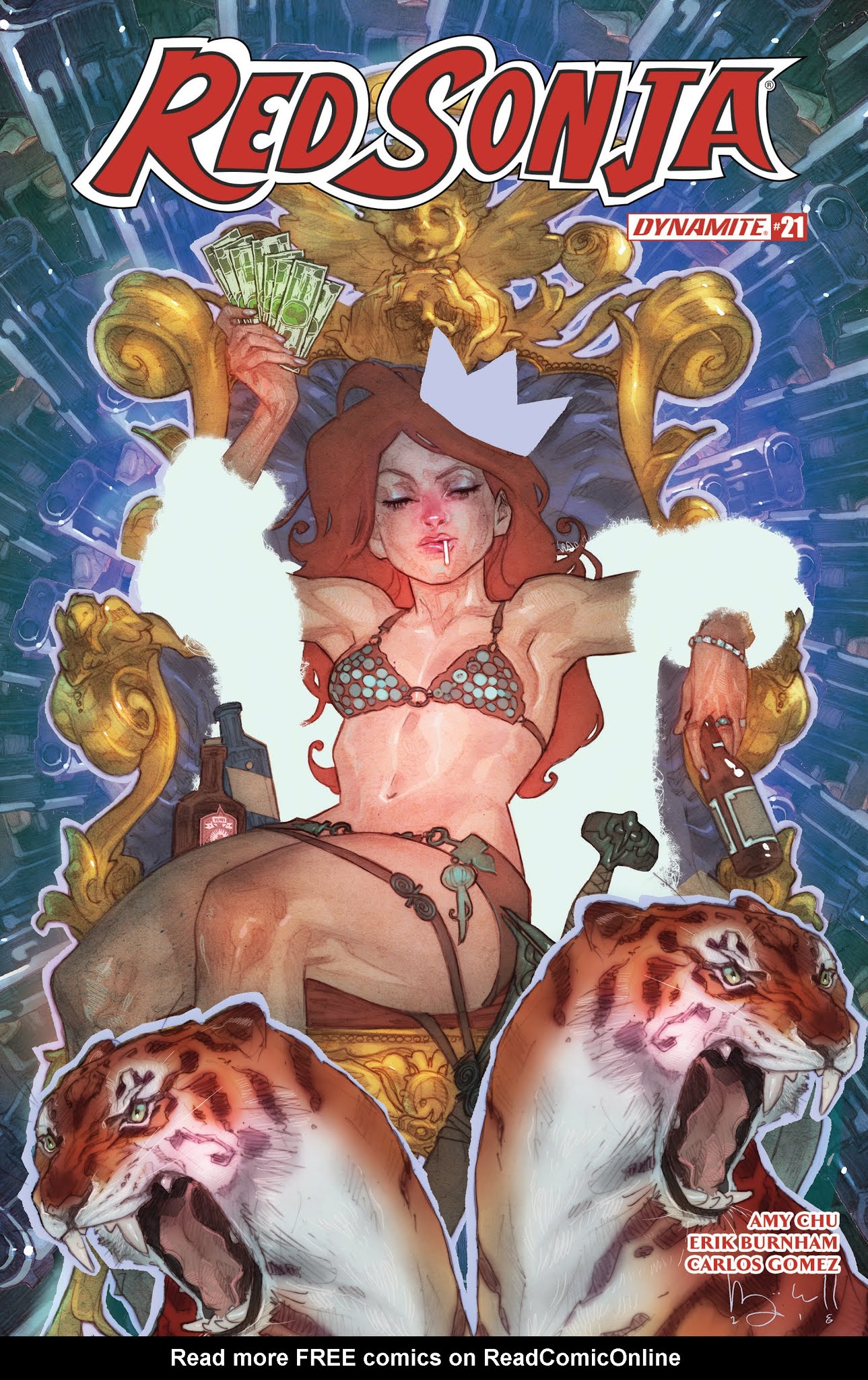 Read online Red Sonja Vol. 4 comic -  Issue #21 - 2