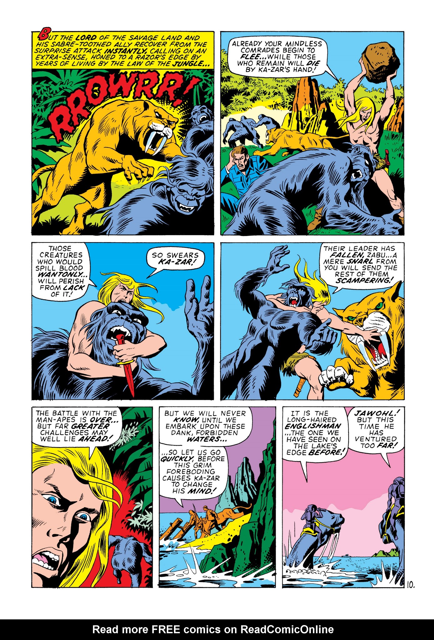 Read online Marvel Masterworks: Ka-Zar comic -  Issue # TPB 1 (Part 2) - 18