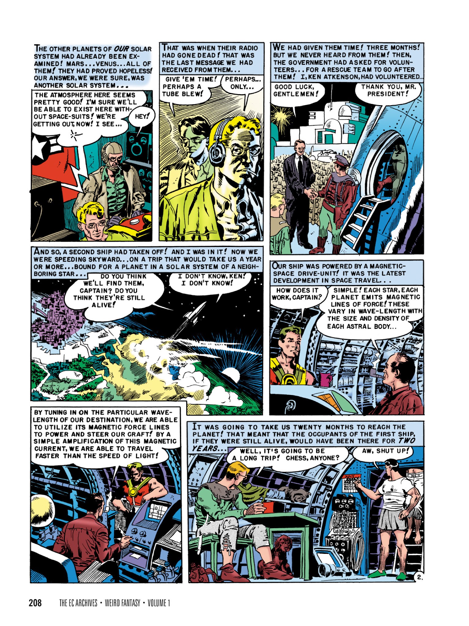 Read online The EC Archives: Weird Fantasy comic -  Issue # TPB 1 - 210