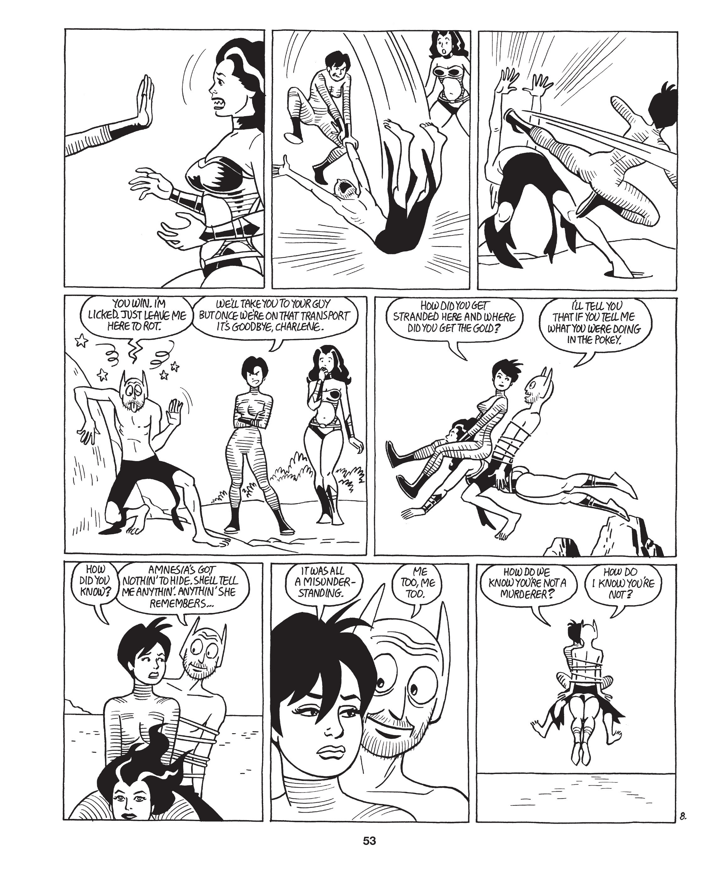 Read online Love and Rockets: New Stories comic -  Issue #8 - 56