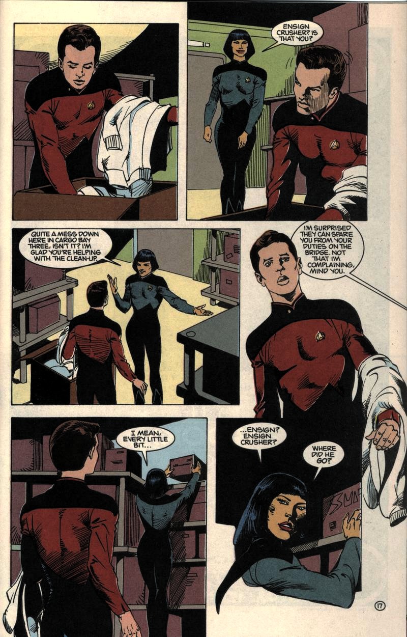 Read online Star Trek: The Next Generation (1989) comic -  Issue #16 - 18
