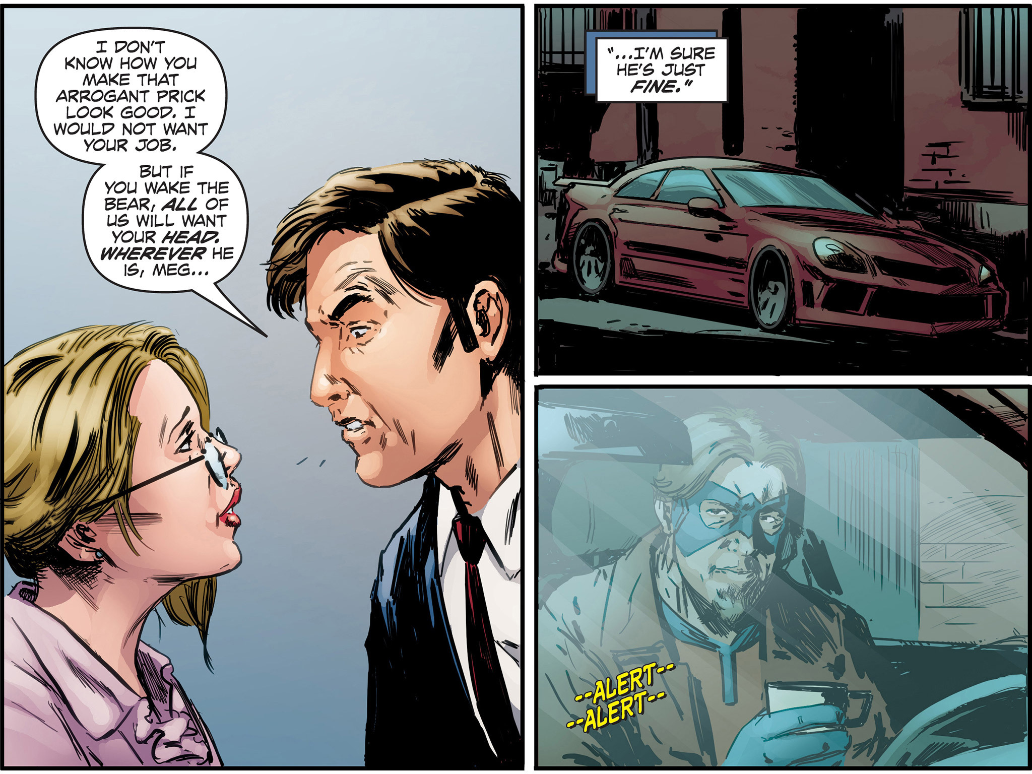 Read online Insufferable (2012) comic -  Issue #3 - 32