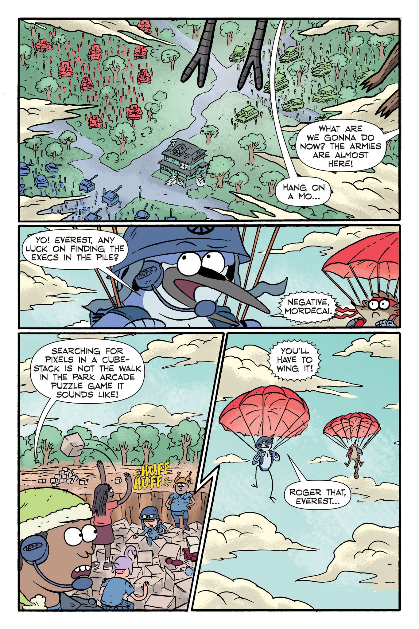 Read online Regular Show: A Clash of Consoles comic -  Issue # TPB (Part 2) - 32