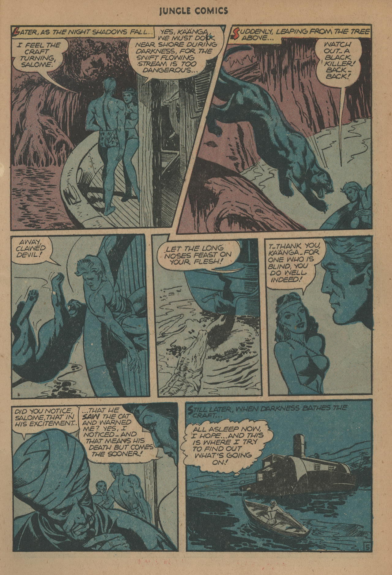 Read online Jungle Comics comic -  Issue #80 - 7