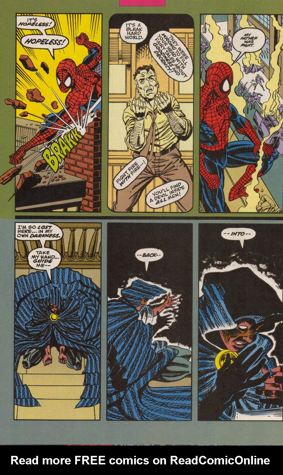 Read online Spider-Man (1990) comic -  Issue #37 - The Light - 17