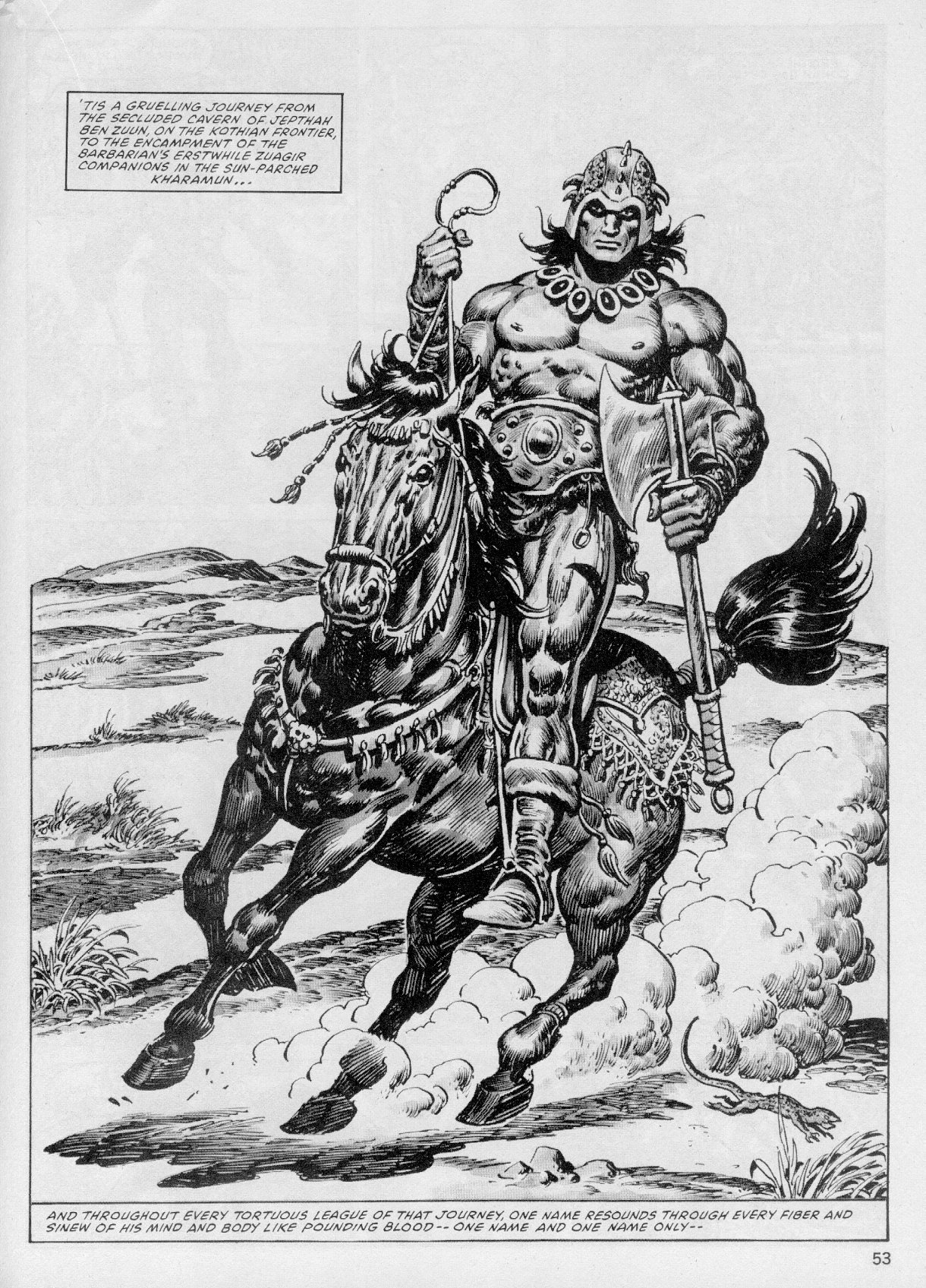 Read online The Savage Sword Of Conan comic -  Issue #102 - 53
