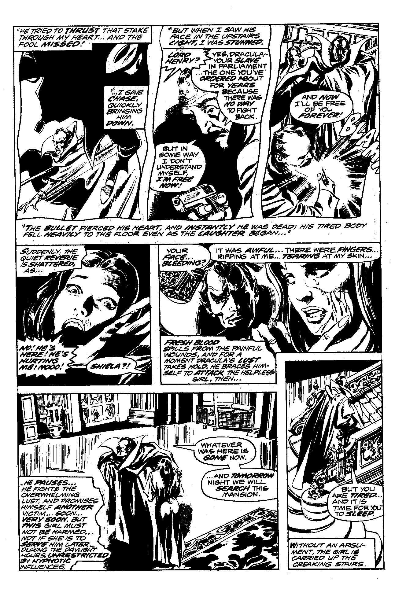 Read online Essential The Tomb of Dracula comic -  Issue # TPB 1 (Part 6) - 7