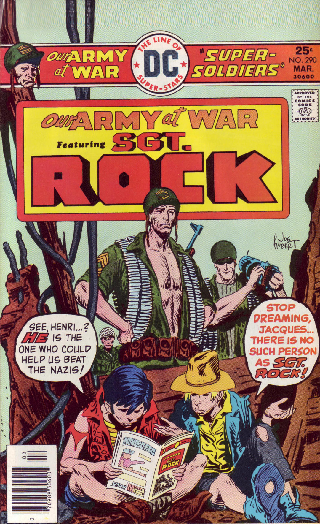 Read online Our Army at War (1952) comic -  Issue #290 - 1