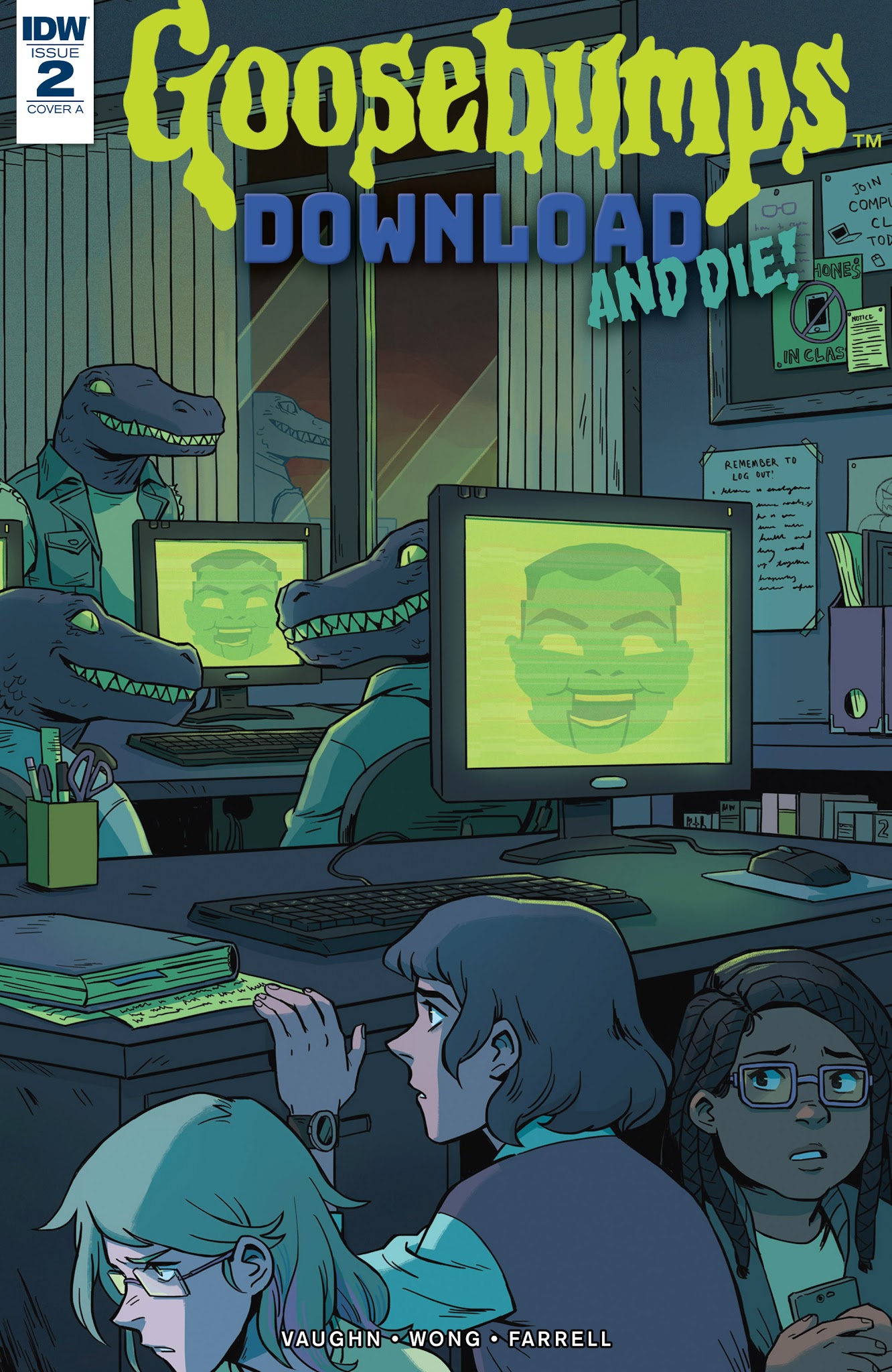 Read online Goosebumps: Download and Die comic -  Issue #2 - 1