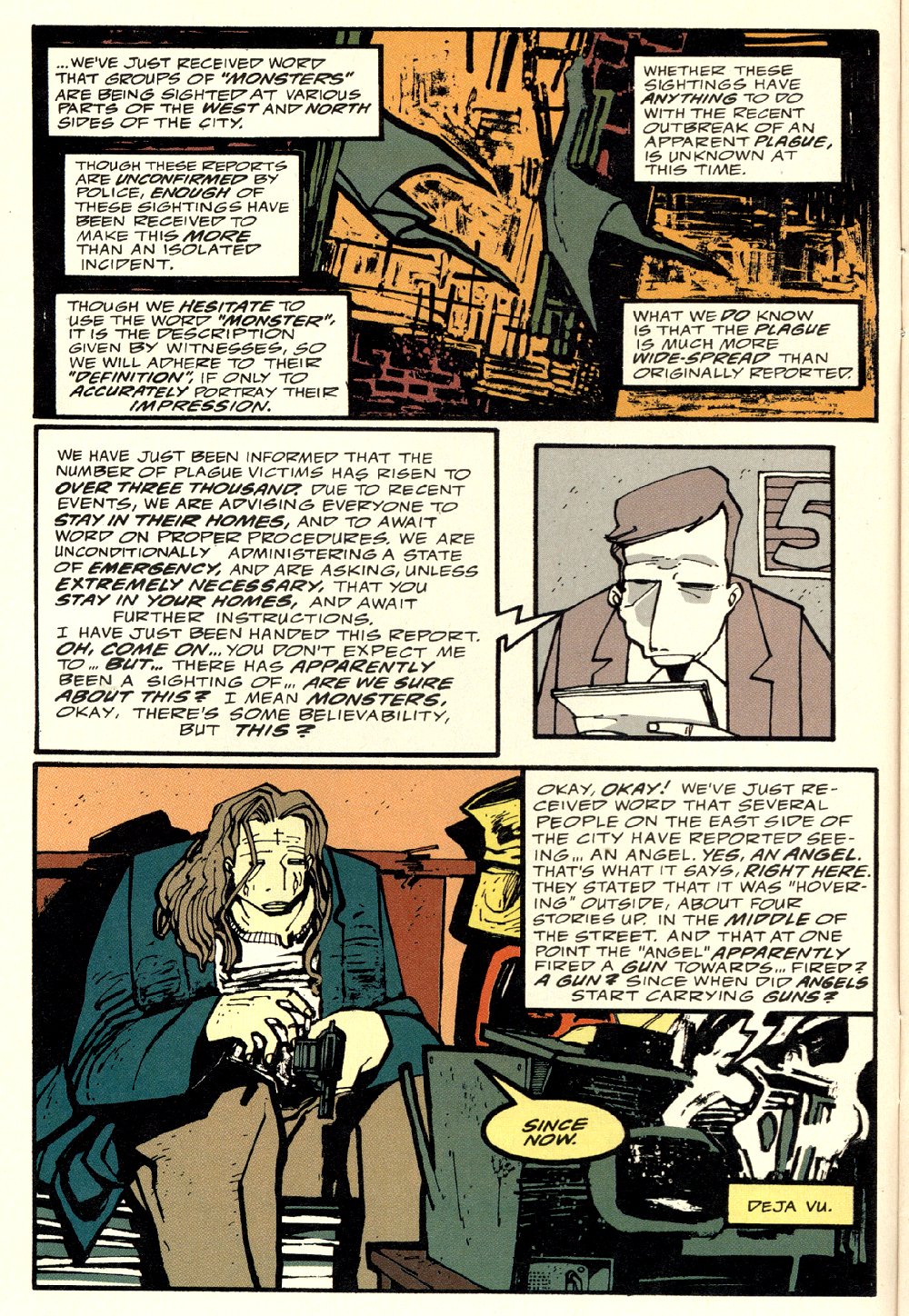 Read online Ted McKeever's Metropol comic -  Issue #5 - 10