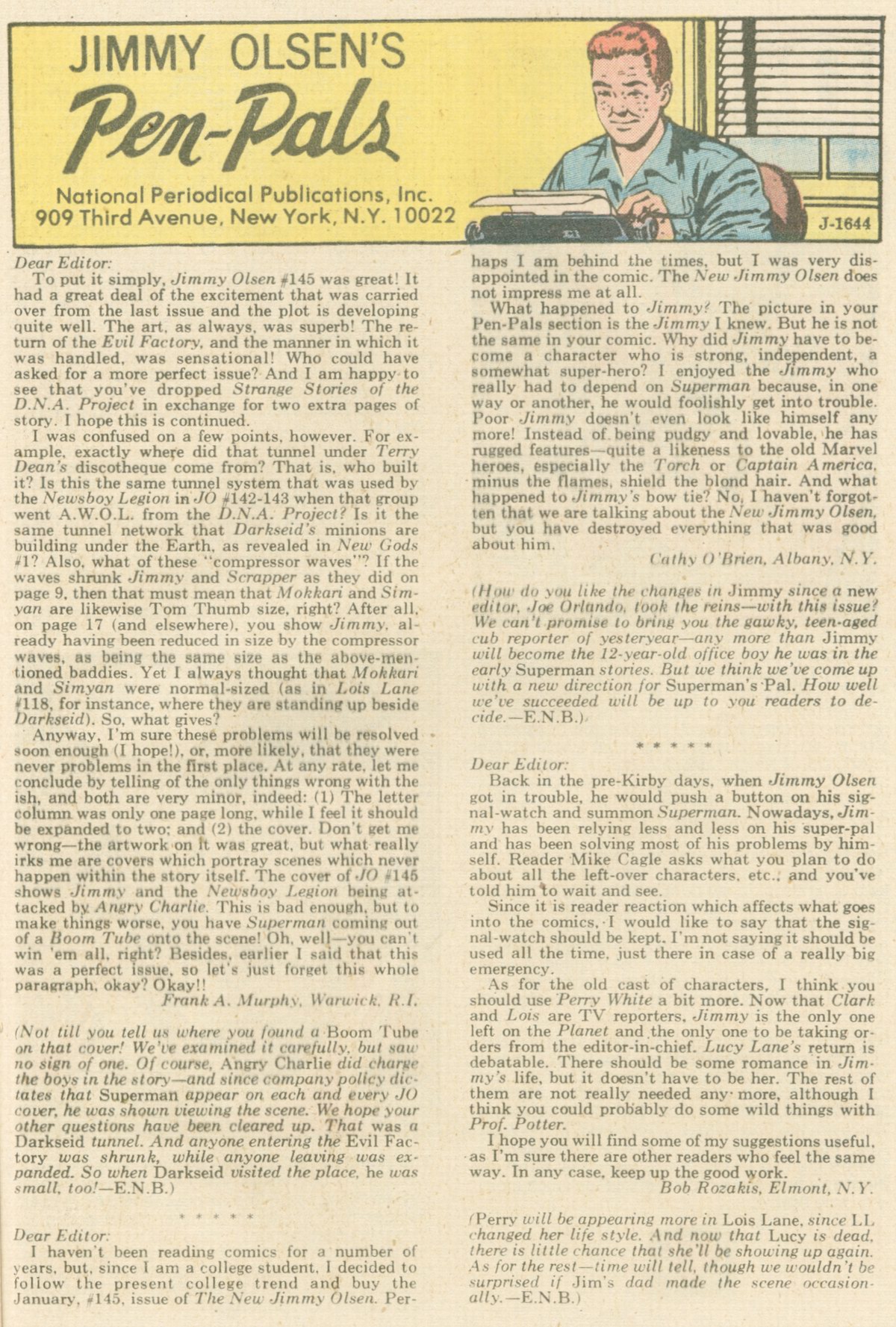 Read online Superman's Pal Jimmy Olsen comic -  Issue #149 - 31
