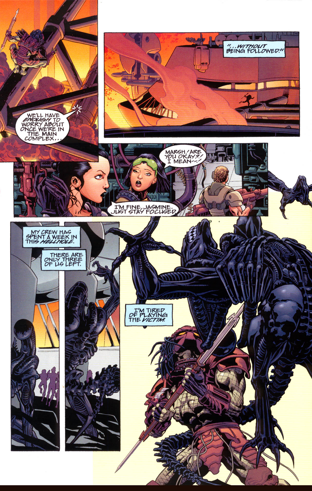 Read online Aliens vs. Predator Annual comic -  Issue # Full - 5