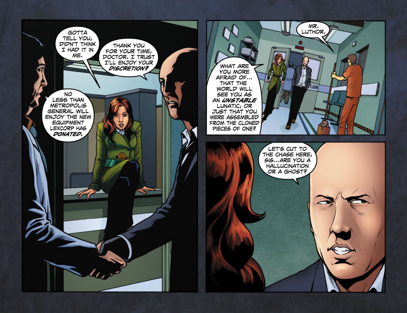 Read online Smallville: Season 11 comic -  Issue #4 - 6