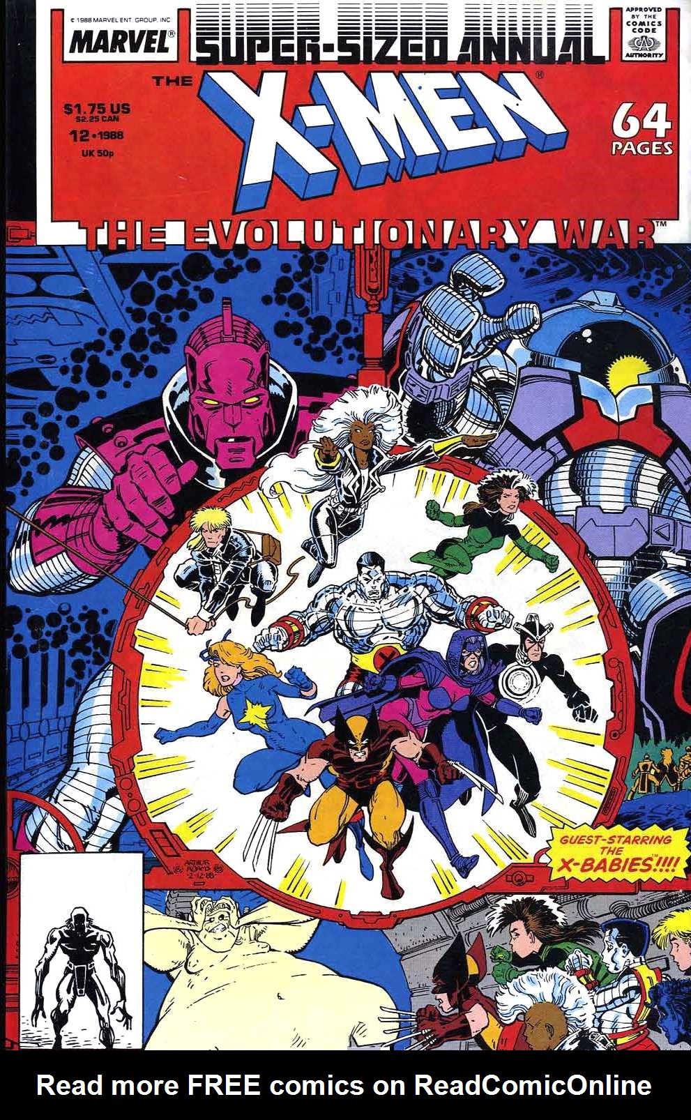 Read online X-Men Annual comic -  Issue #12 - 1