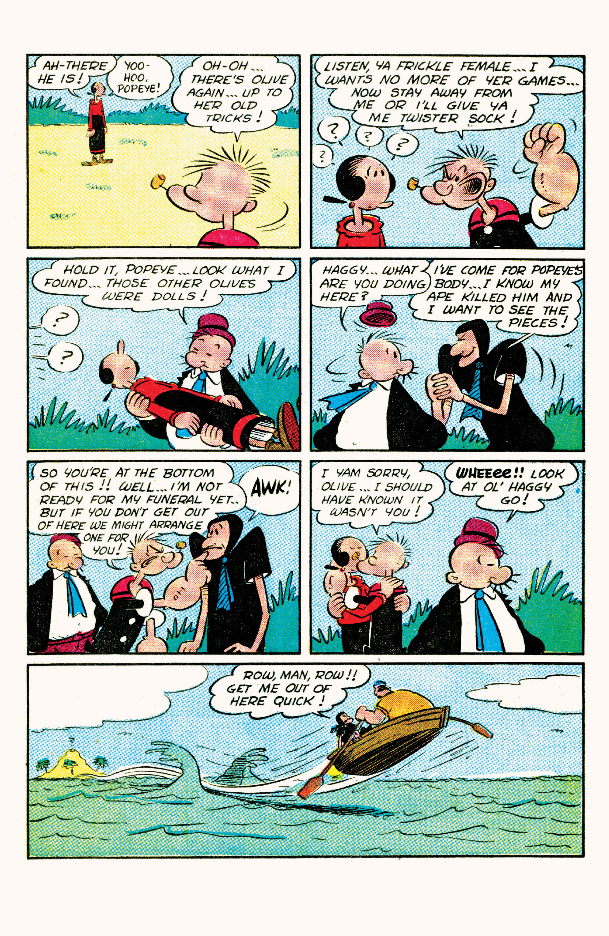 Read online Classic Popeye comic -  Issue #42 - 17