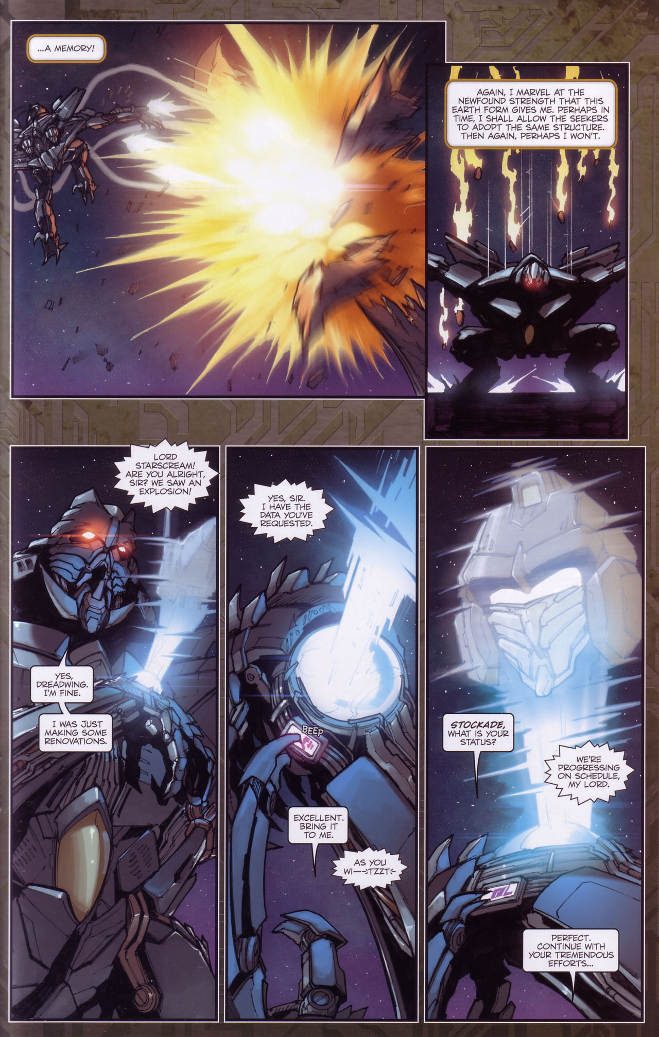 Read online Transformers: The Reign of Starscream comic -  Issue #3 - 22