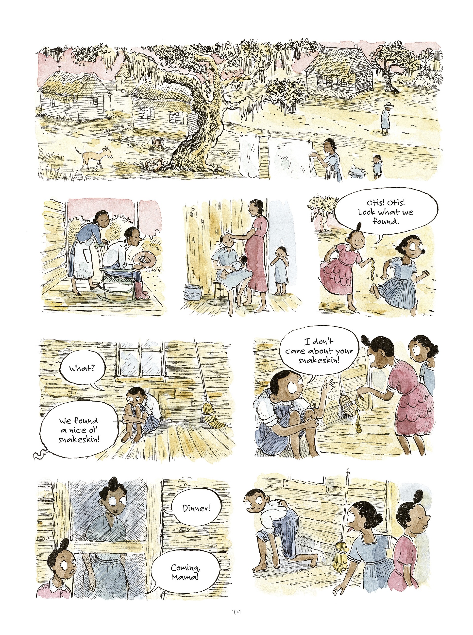 Read online Swamp: A Summer in the Bayou comic -  Issue # TPB (Part 2) - 6