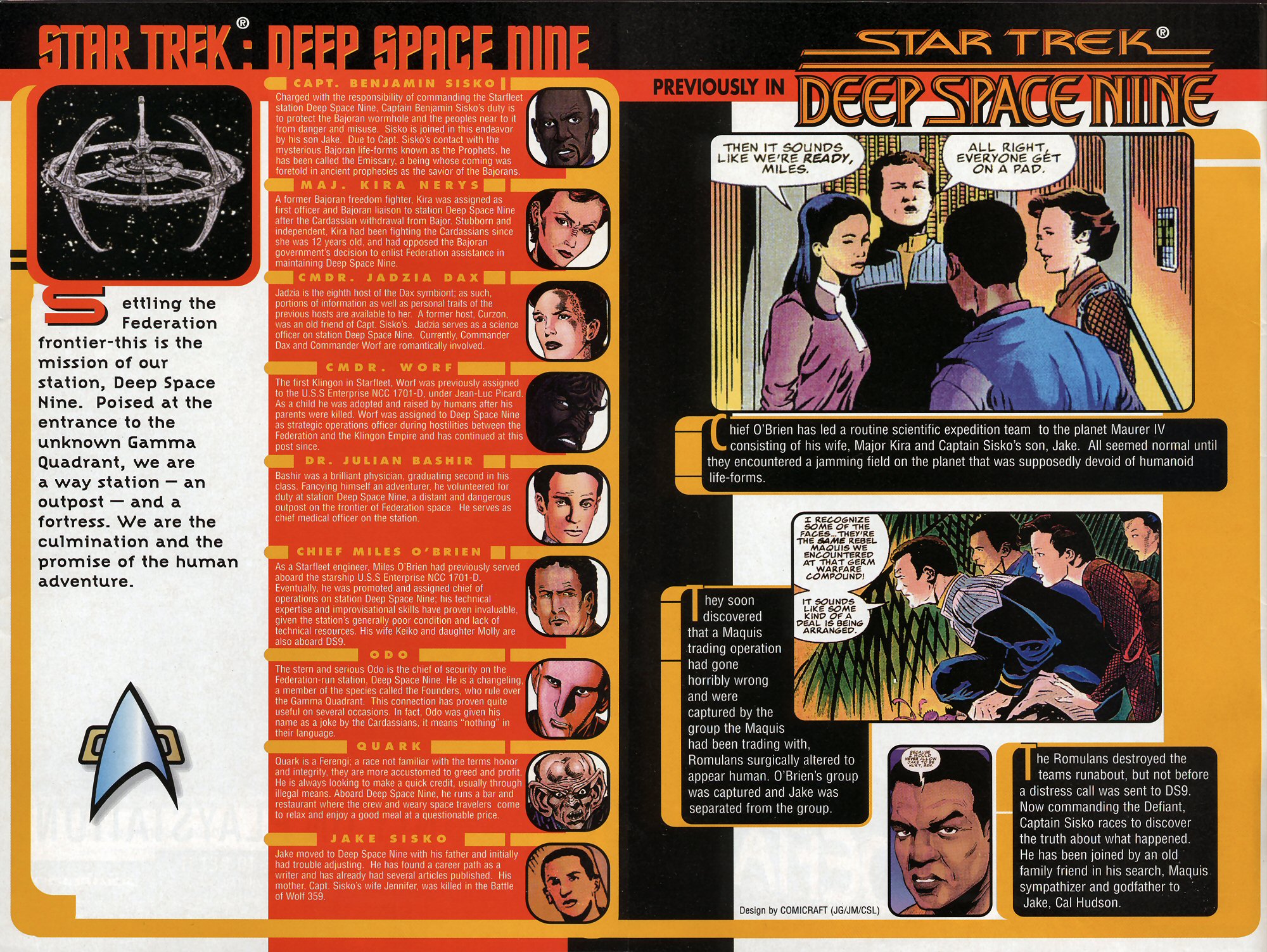 Read online Star Trek: Deep Space Nine (1996) comic -  Issue #9 - 3