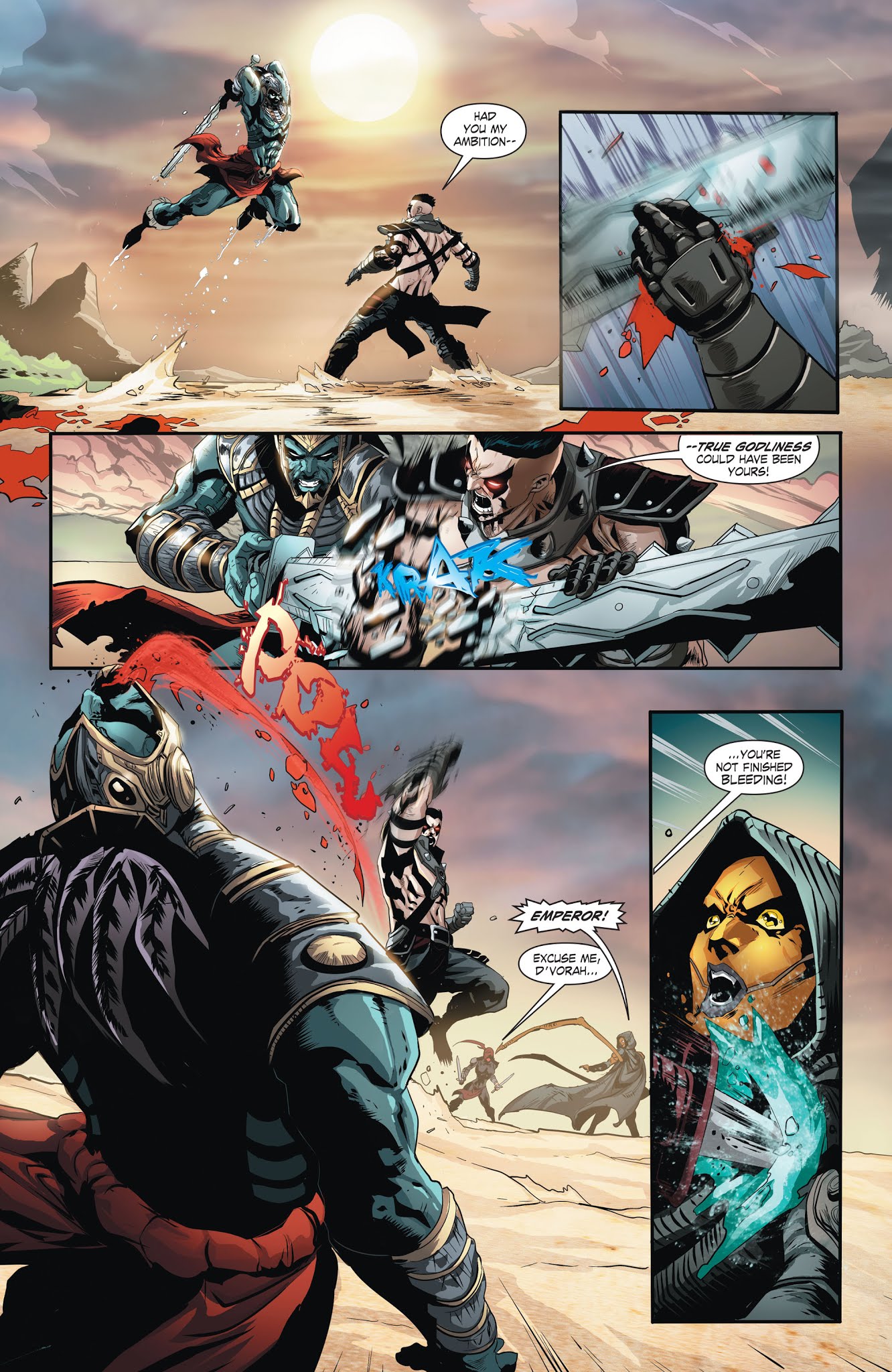 Read online Mortal Kombat X [I] comic -  Issue # _TPB 3 - 11