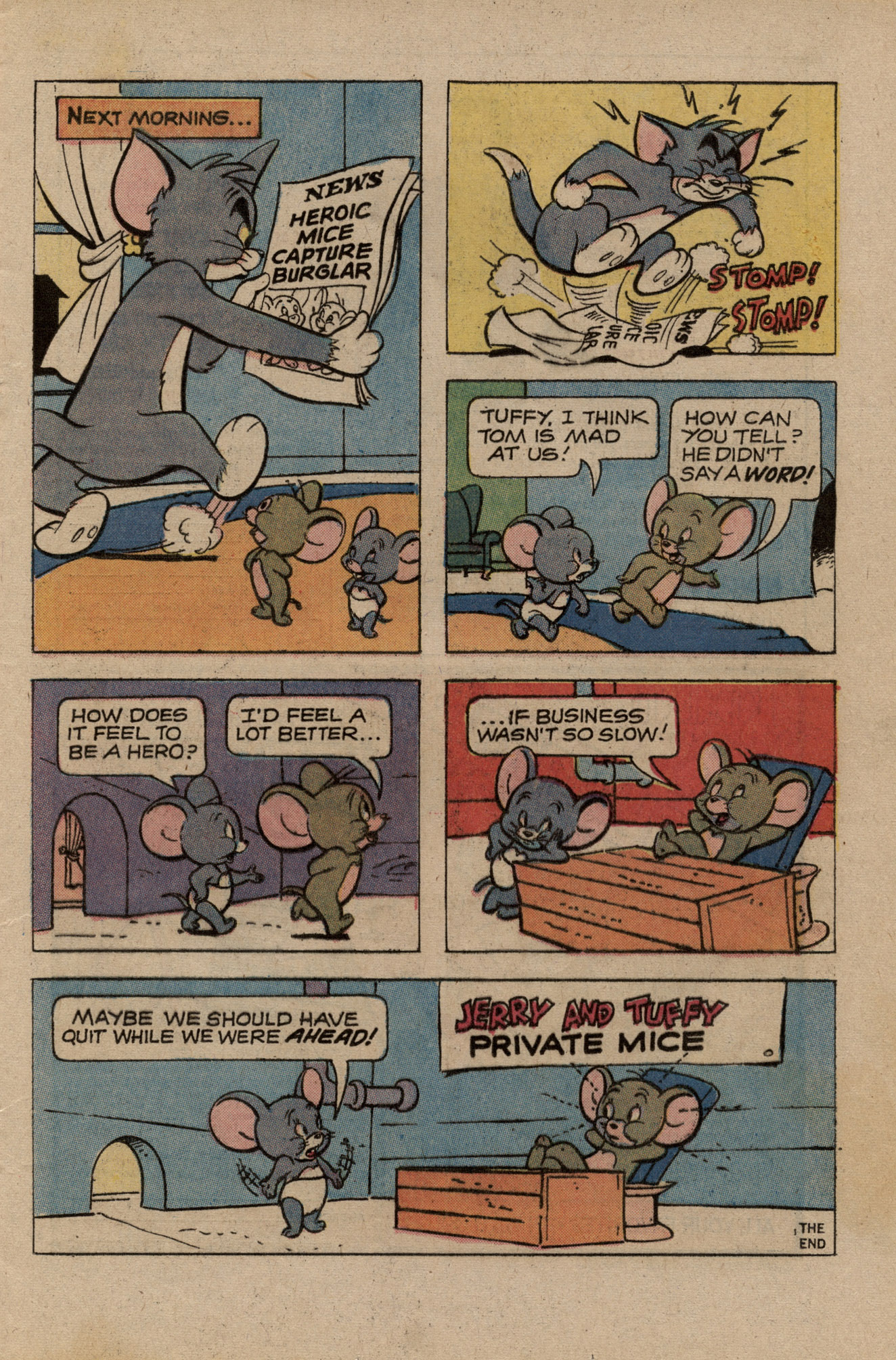 Read online Tom and Jerry comic -  Issue #279 - 17