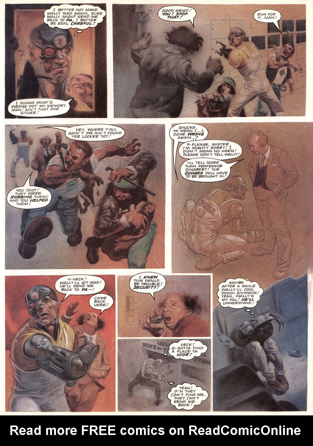 Read online Judge Dredd Megazine (vol. 3) comic -  Issue #76 - 35