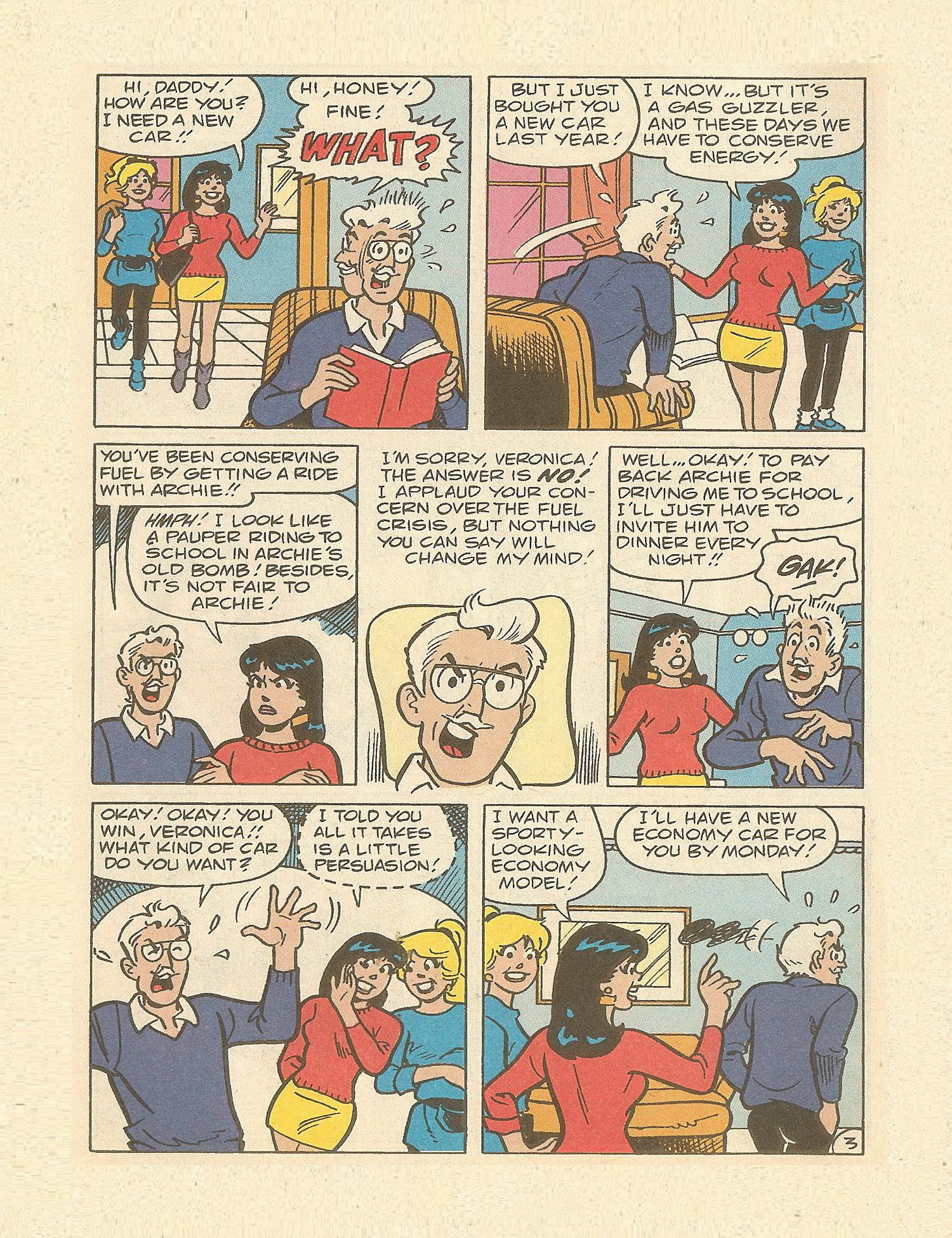 Read online Betty and Veronica Digest Magazine comic -  Issue #81 - 53