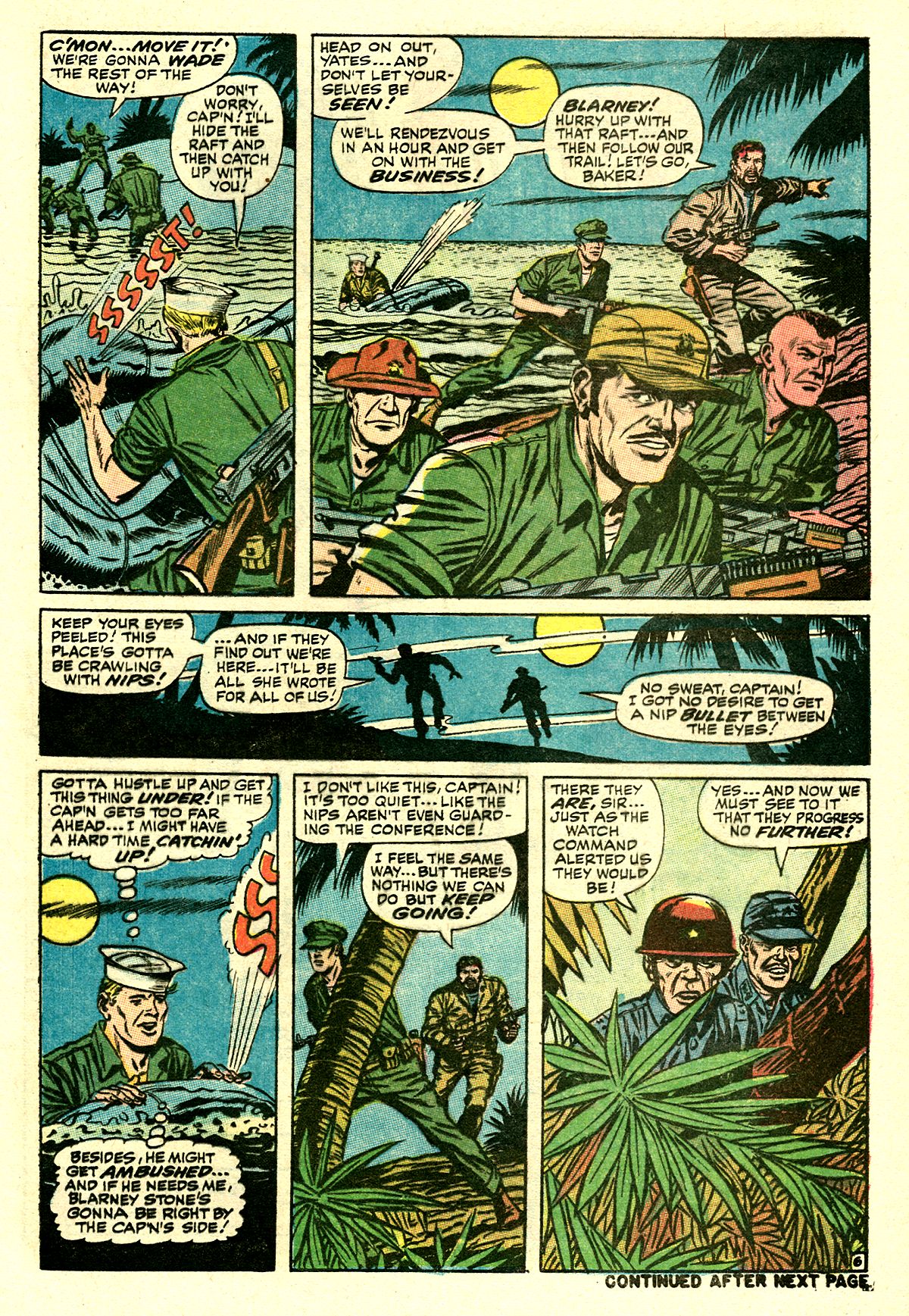 Read online Captain Savage and his Leatherneck Raiders comic -  Issue #8 - 9