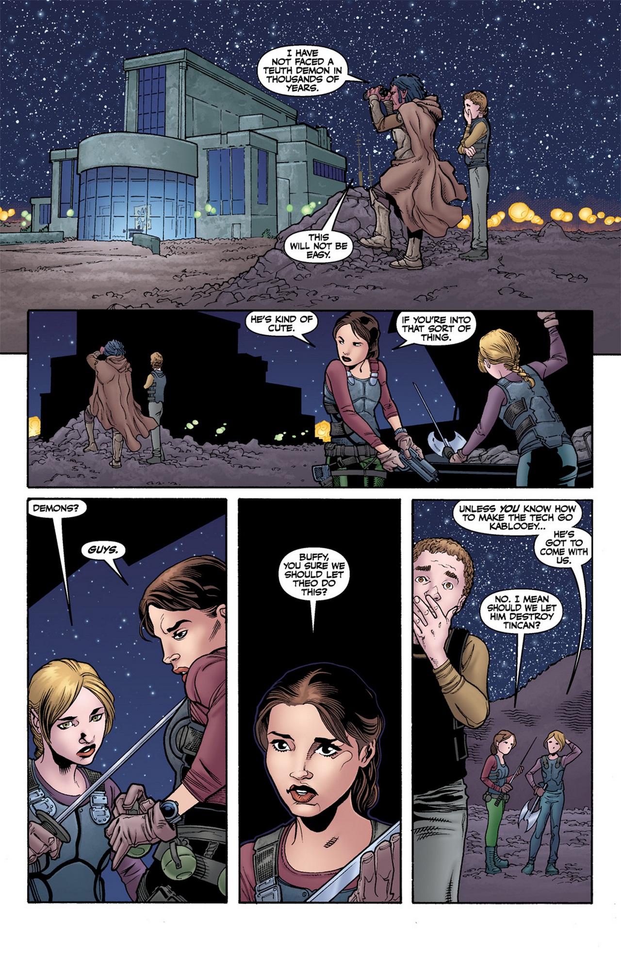 Read online Buffy the Vampire Slayer Season Nine comic -  Issue #12 - 13