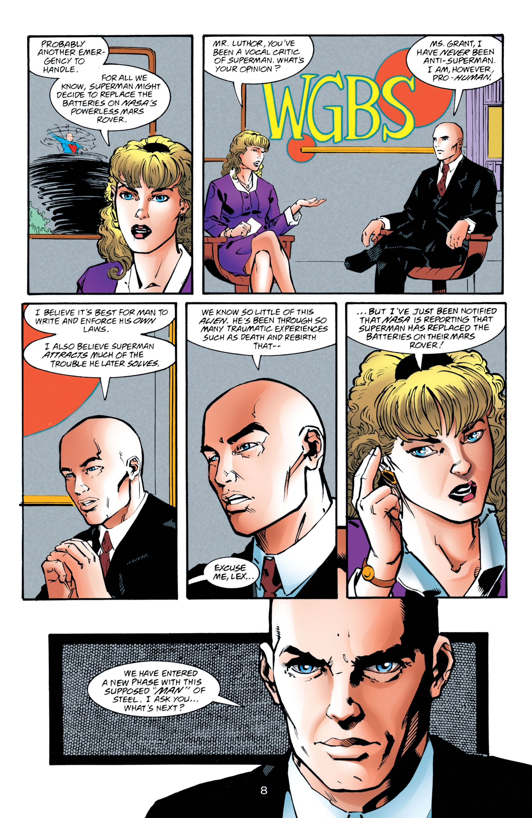 Read online Superman (1987) comic -  Issue #142 - 9