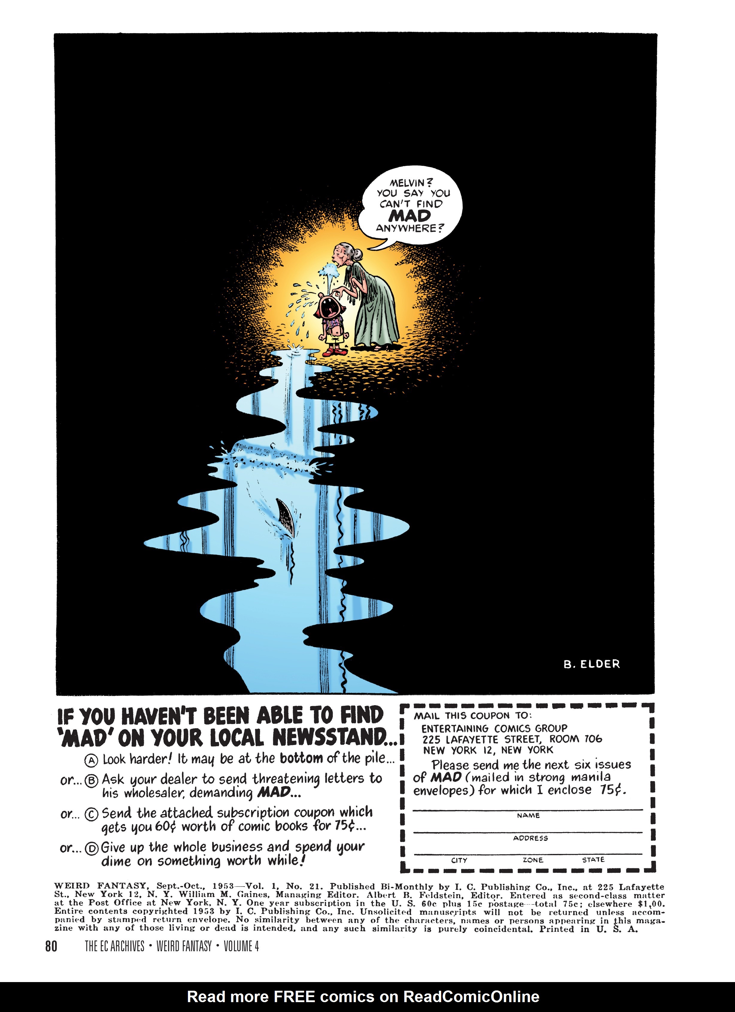 Read online The EC Archives: Weird Fantasy comic -  Issue # TPB 4 (Part 1) - 82