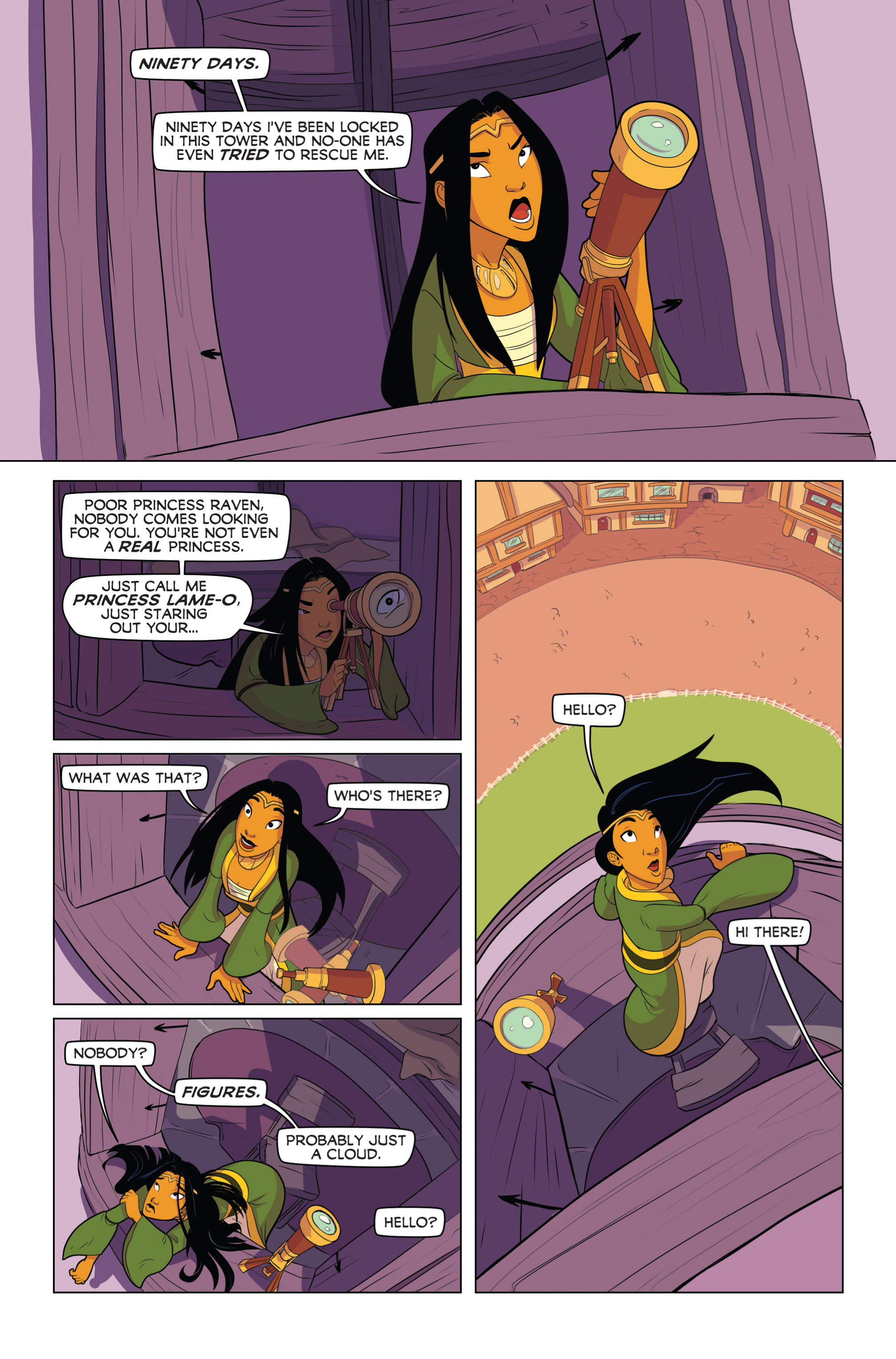 Read online Princeless: The Pirate Princess comic -  Issue # Full - 7