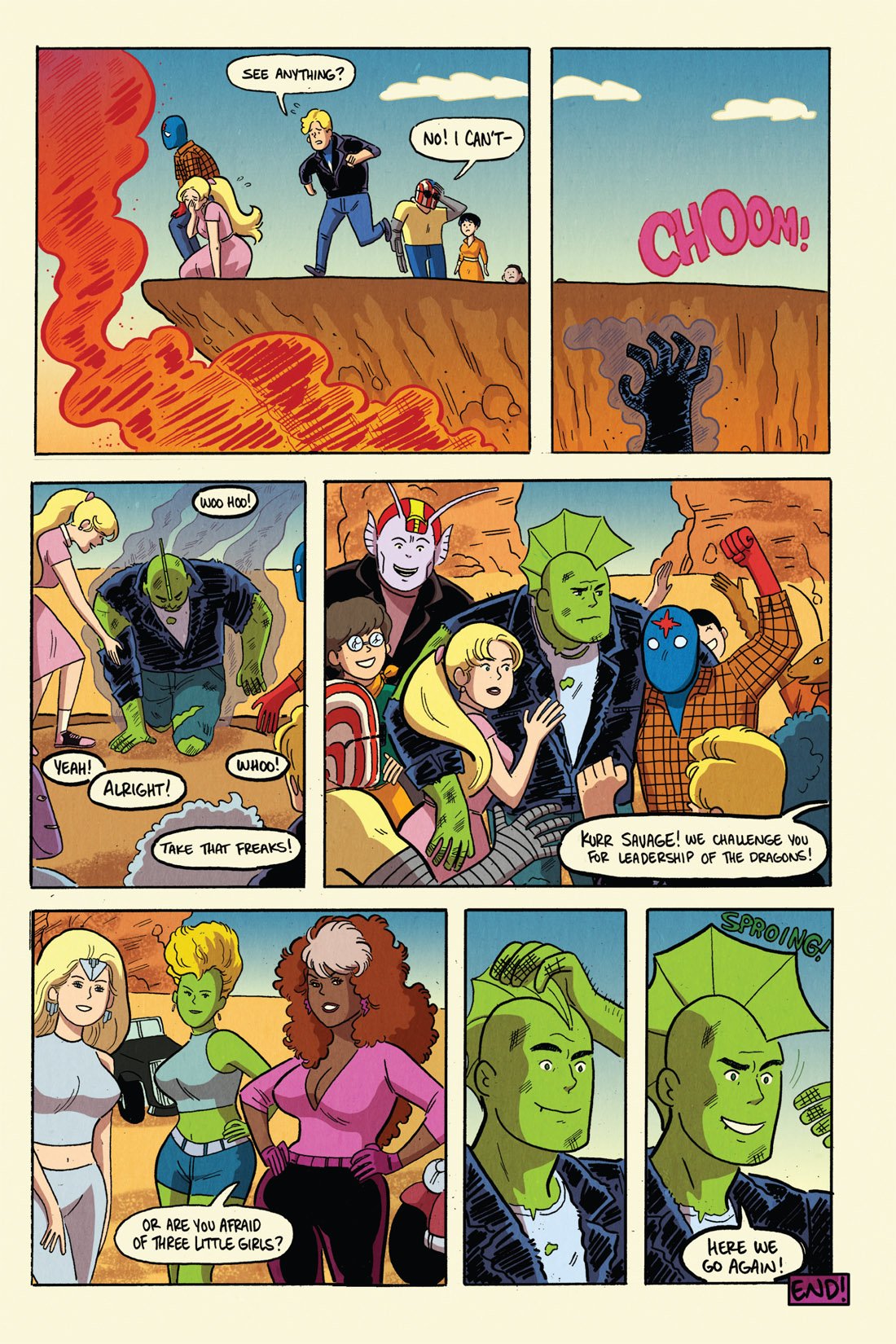 Read online Twisted Savage Dragon Funnies comic -  Issue # TPB - 42
