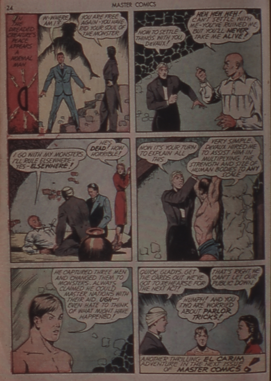Read online Master Comics comic -  Issue #11 - 26