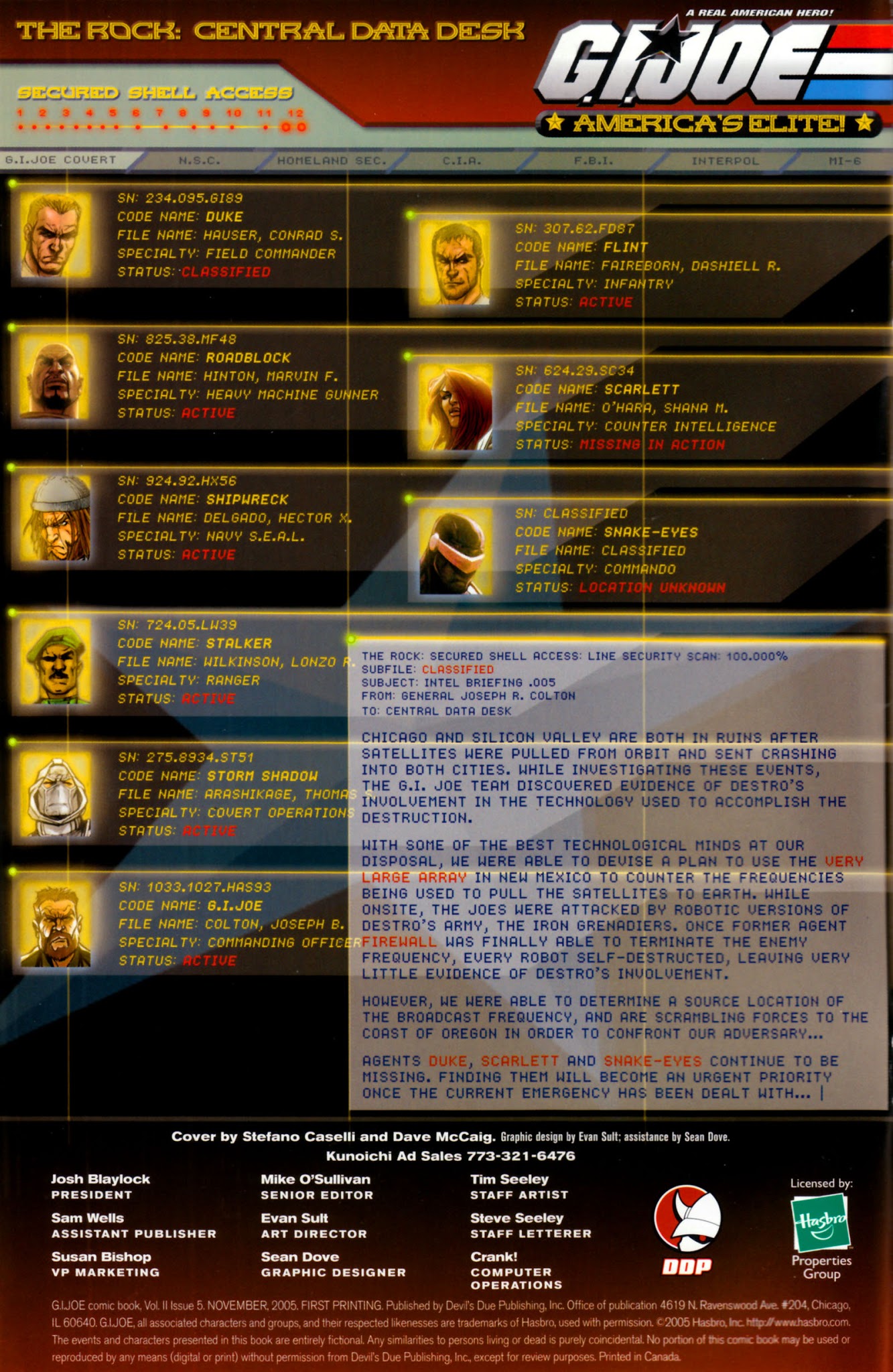 Read online G.I. Joe (2005) comic -  Issue #5 - 2