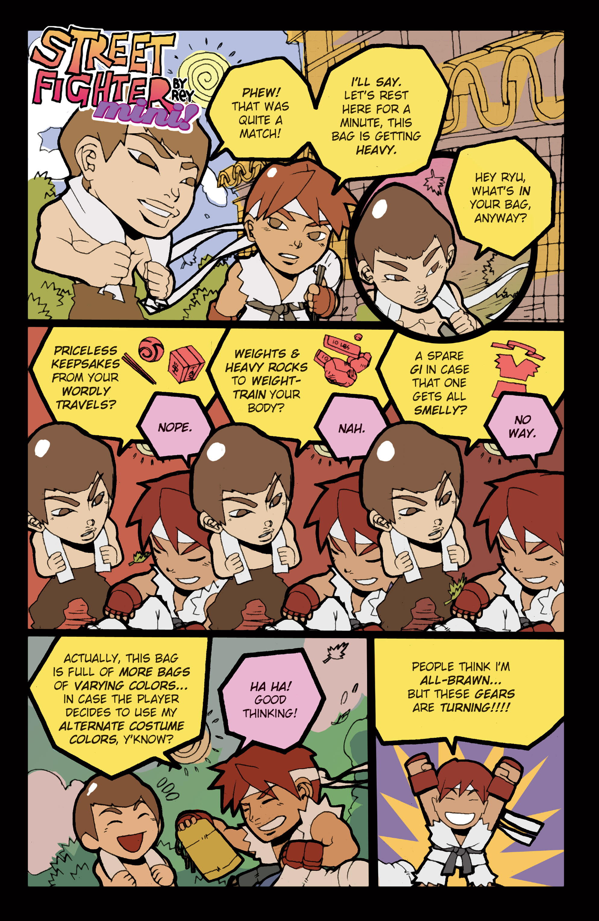 Read online Street Fighter II comic -  Issue #3 - 28