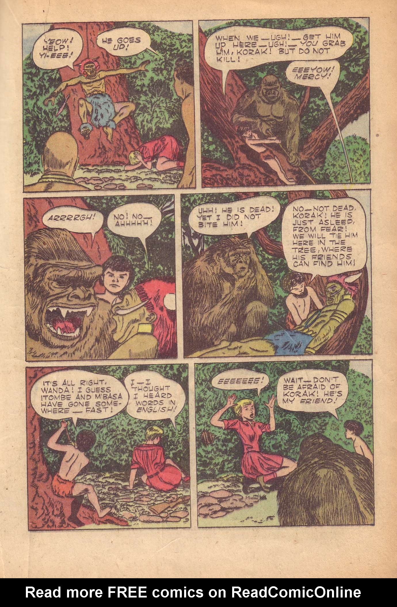 Read online Tarzan (1948) comic -  Issue #50 - 25