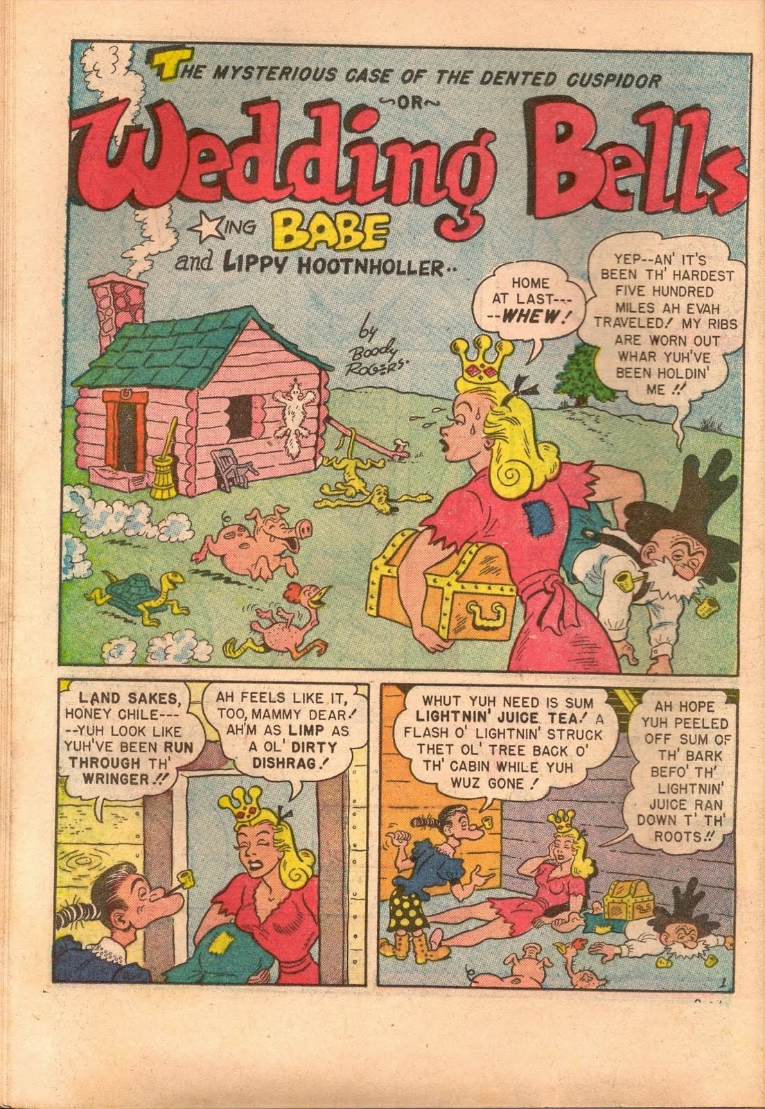 Read online Babe (1948) comic -  Issue #3 - 21