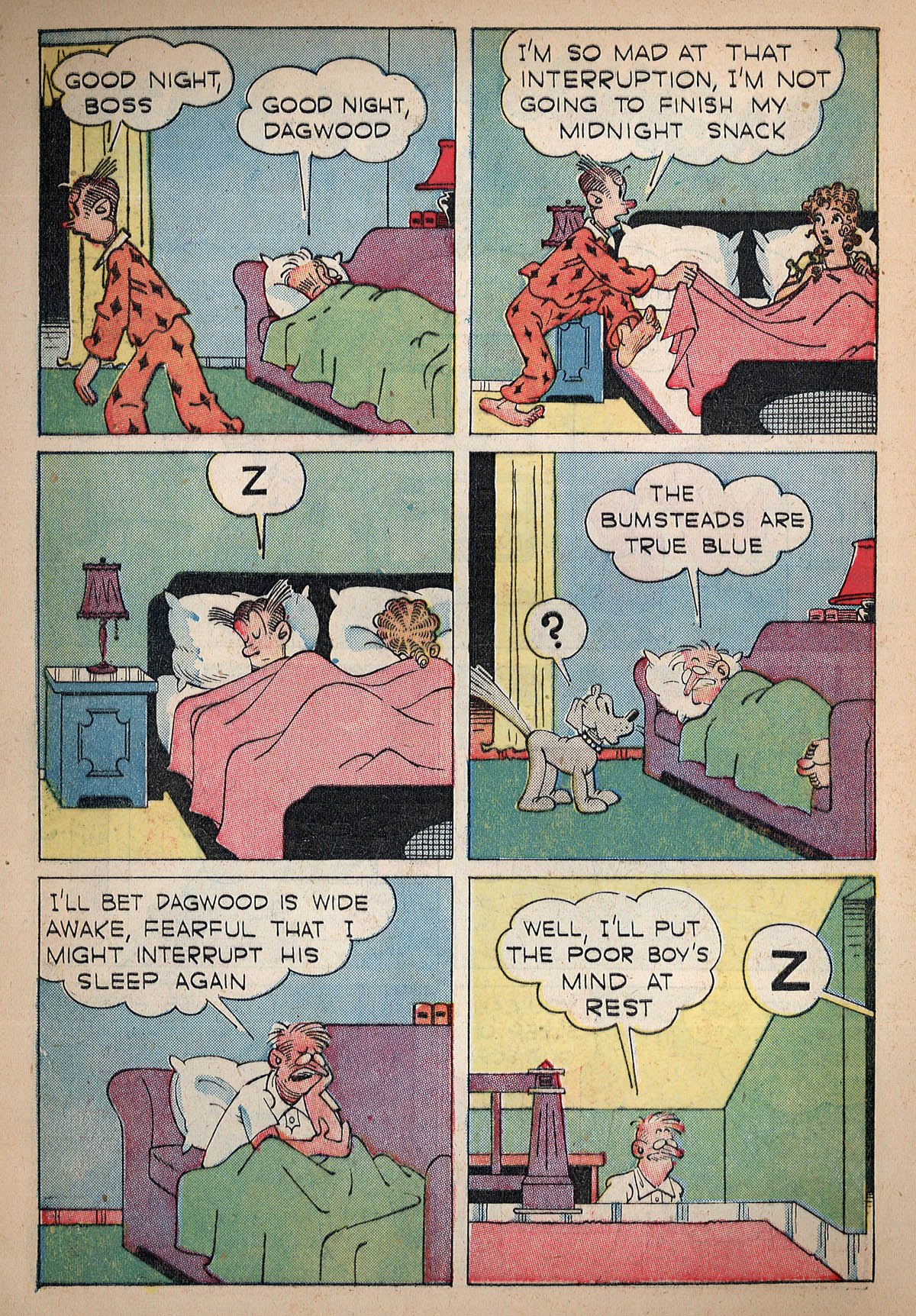 Read online Blondie Comics (1947) comic -  Issue #15 - 4