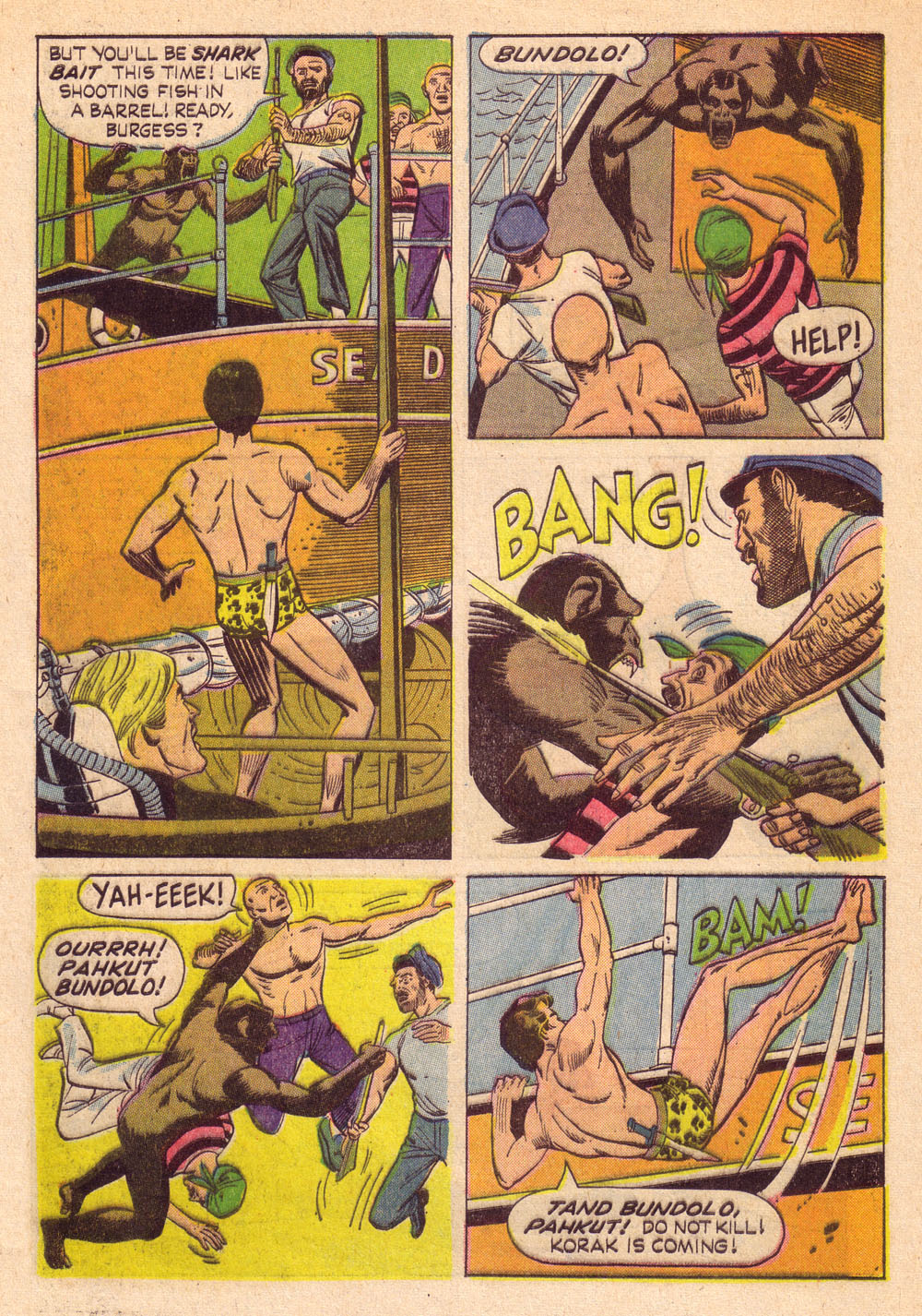 Read online Korak, Son of Tarzan (1964) comic -  Issue #6 - 33