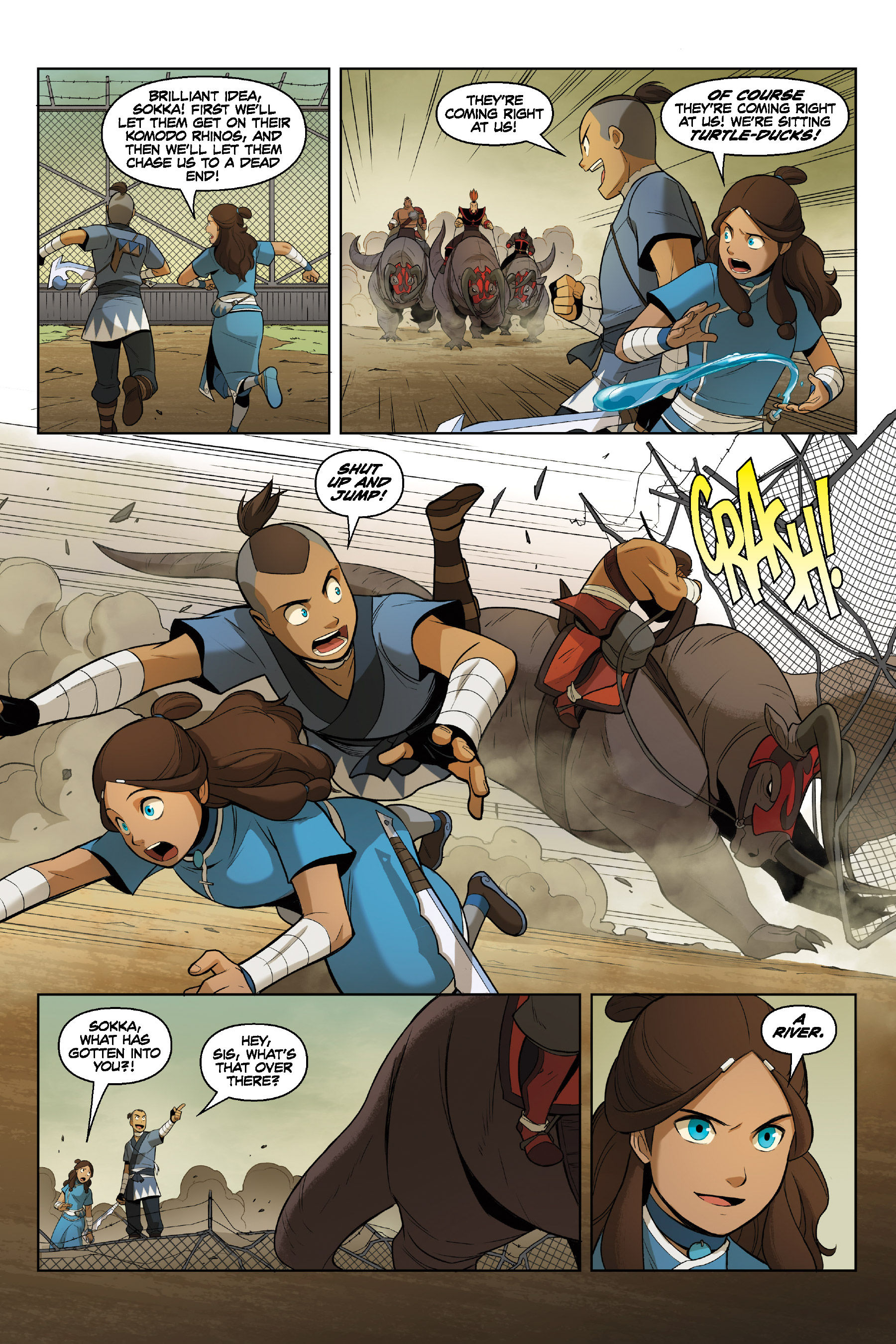 Read online Nickelodeon Avatar: The Last Airbender - The Rift comic -  Issue # _Omnibus (Part 1) - 87