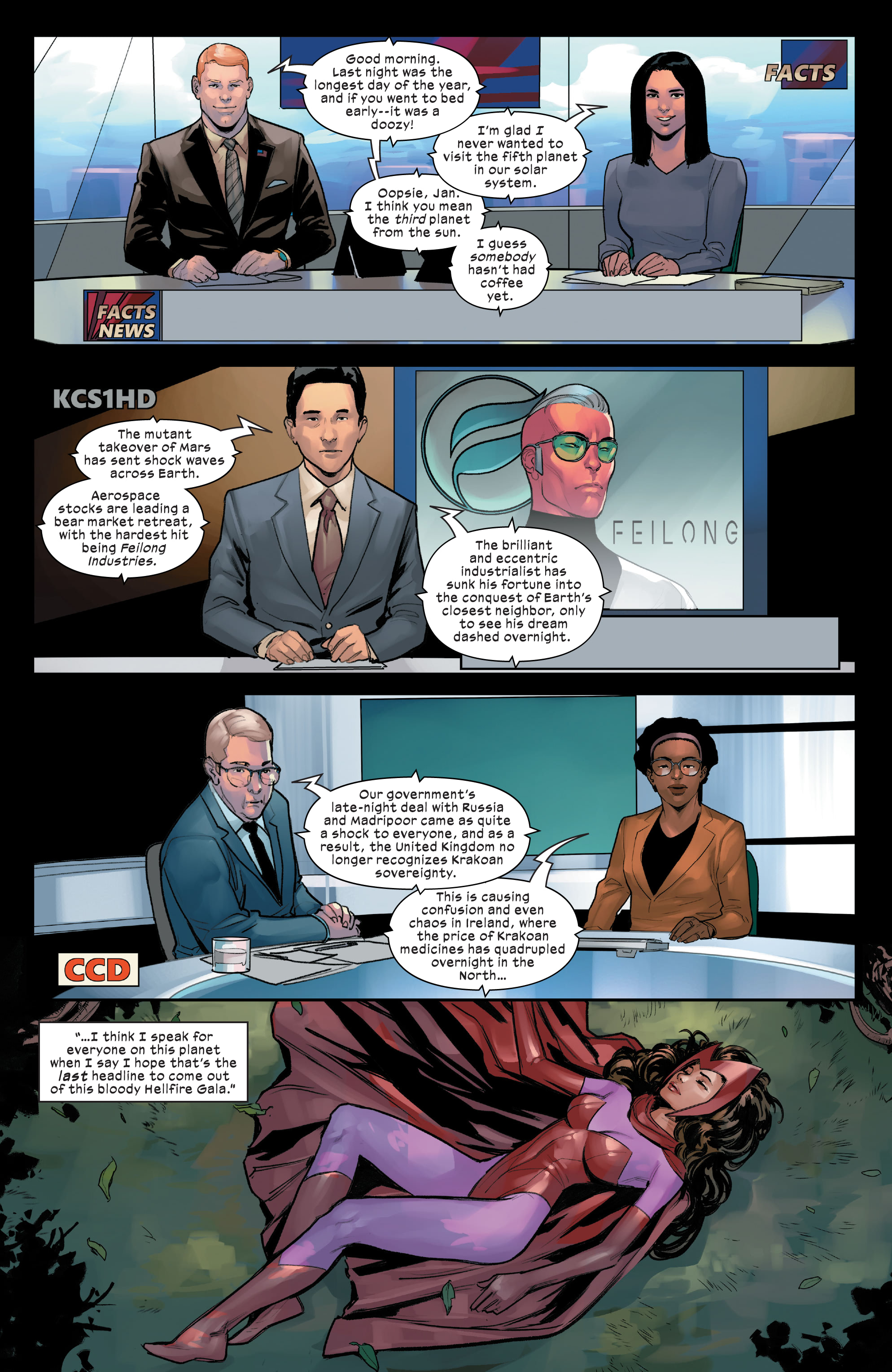 Read online Marauders comic -  Issue #22 - 2