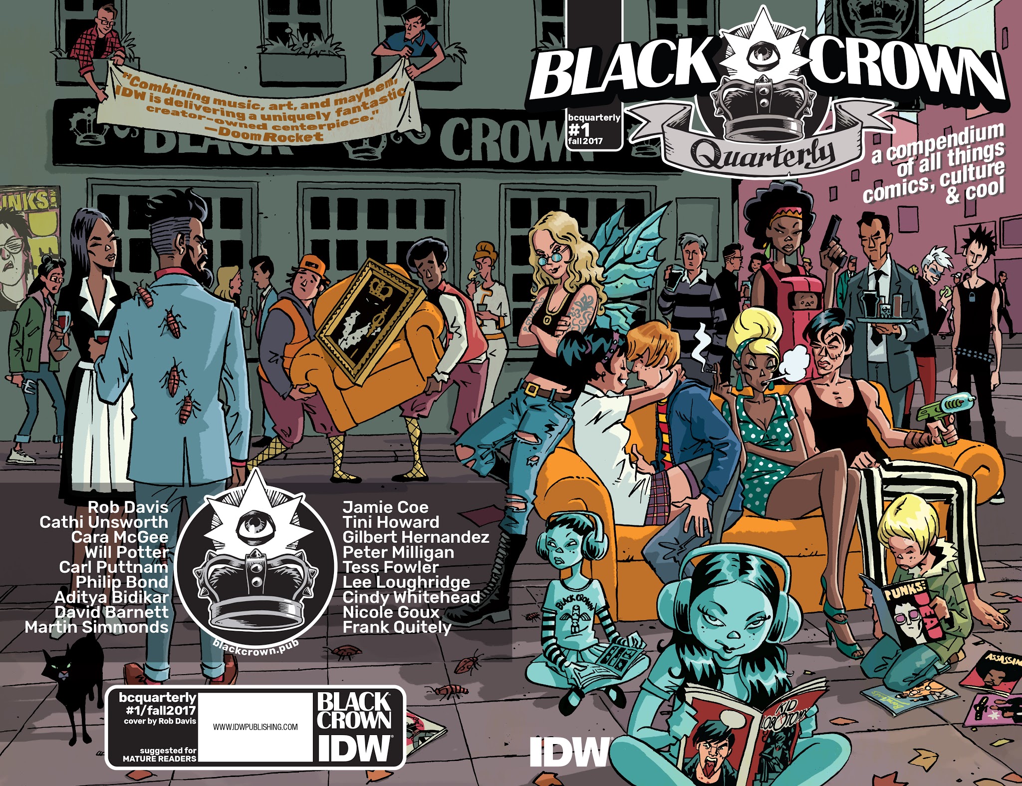 Read online Black Crown Quarterly comic -  Issue #1 - 1